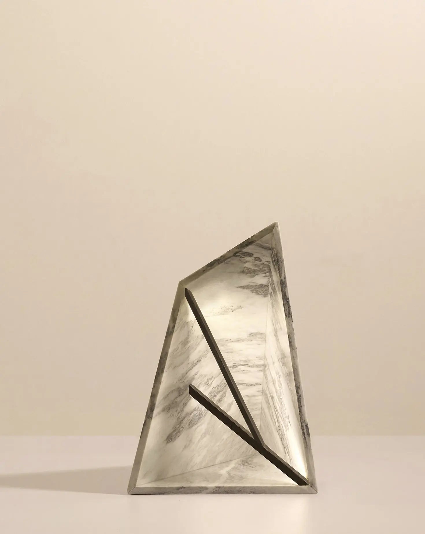 Megalith White Floor Lamp Mariza Galani