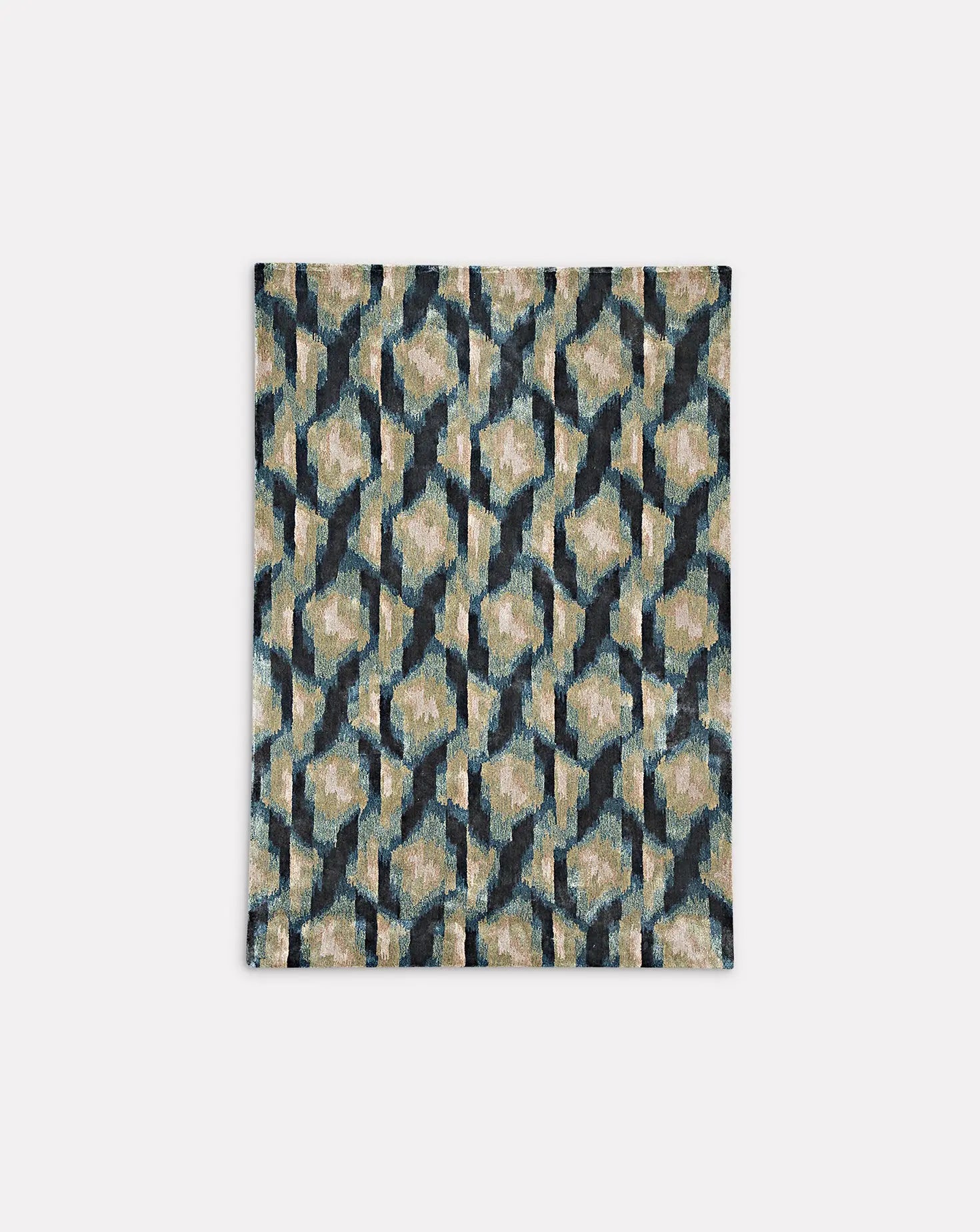 Melange Green Blue Rug Hands