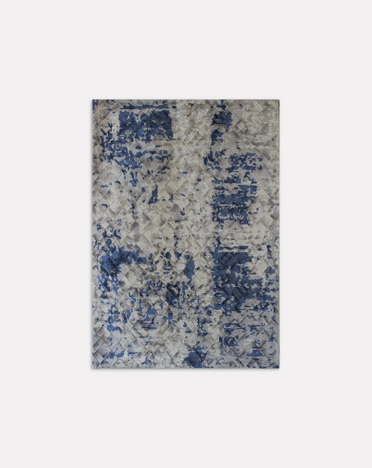 Mesa Beige Blue Rug Hands