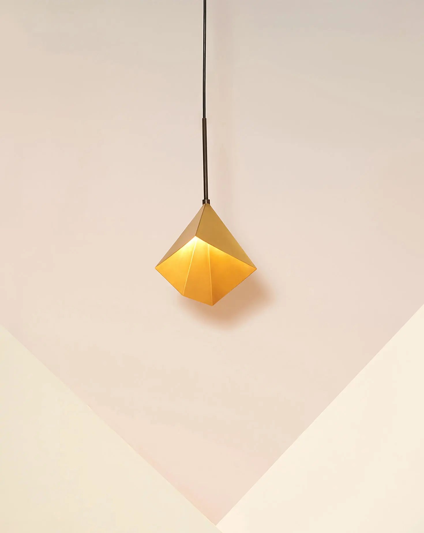Meteoroid I Brass Pendant Mariza Galani