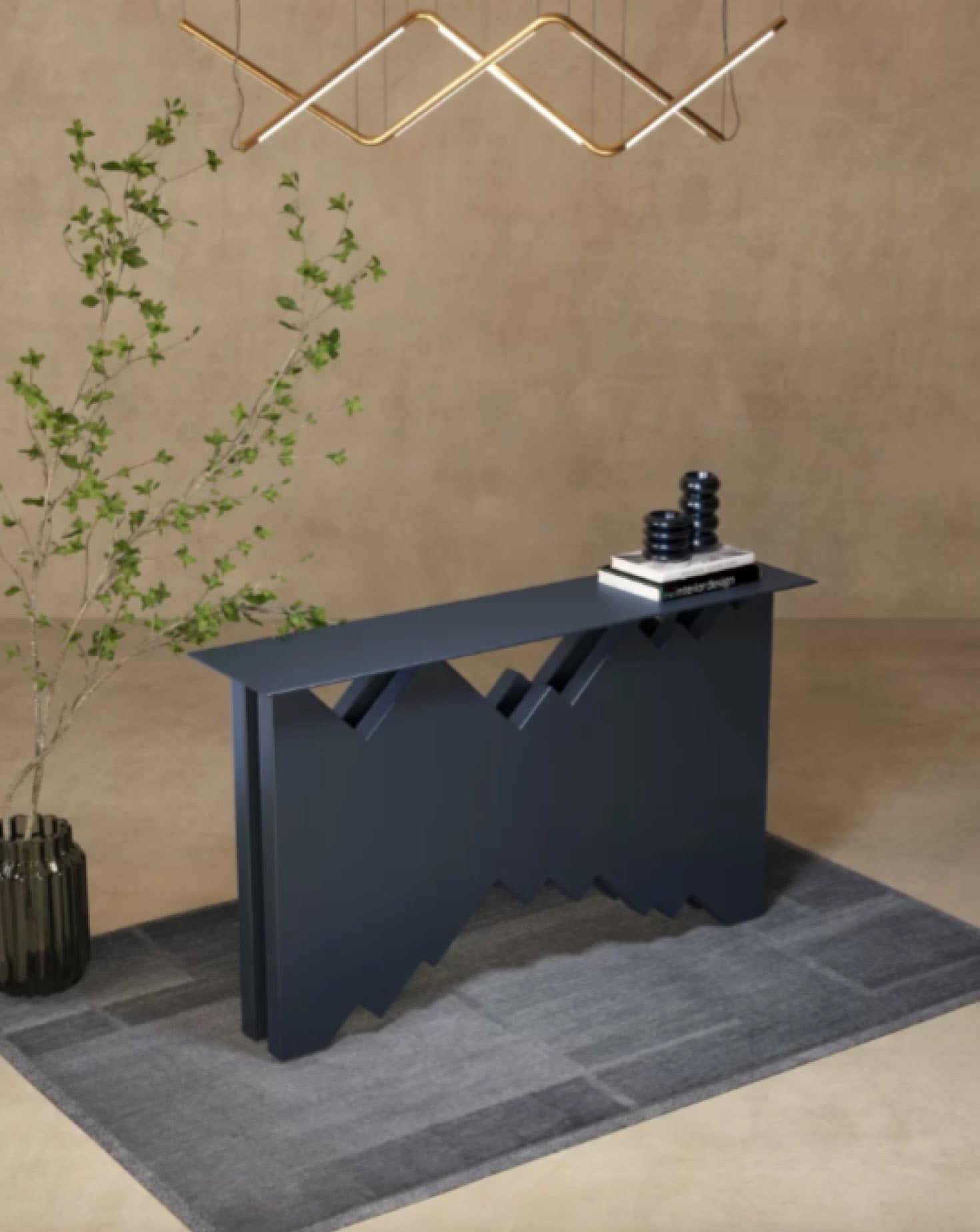 Mountain View Aluminium Console