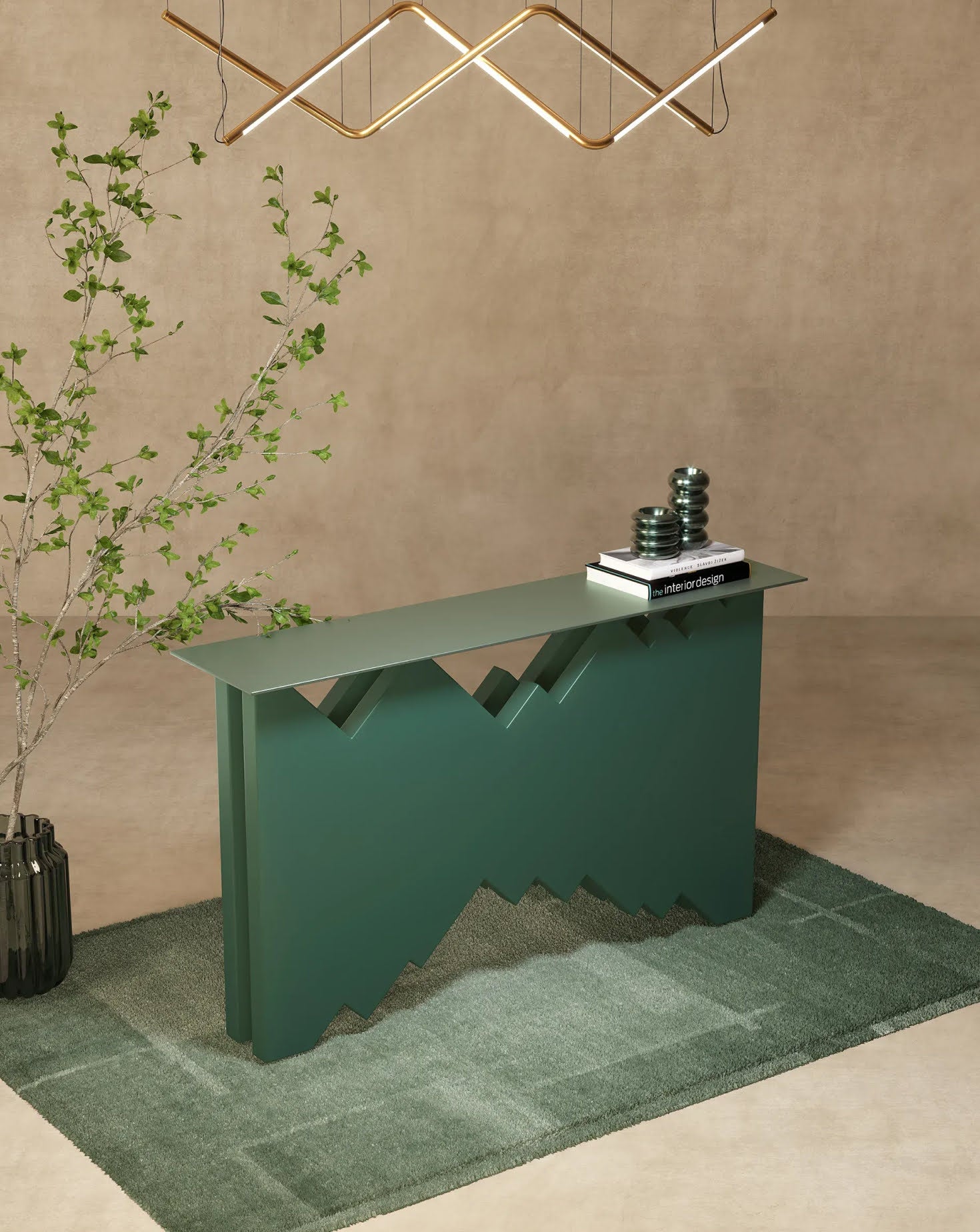 Mountain View Aluminium Console