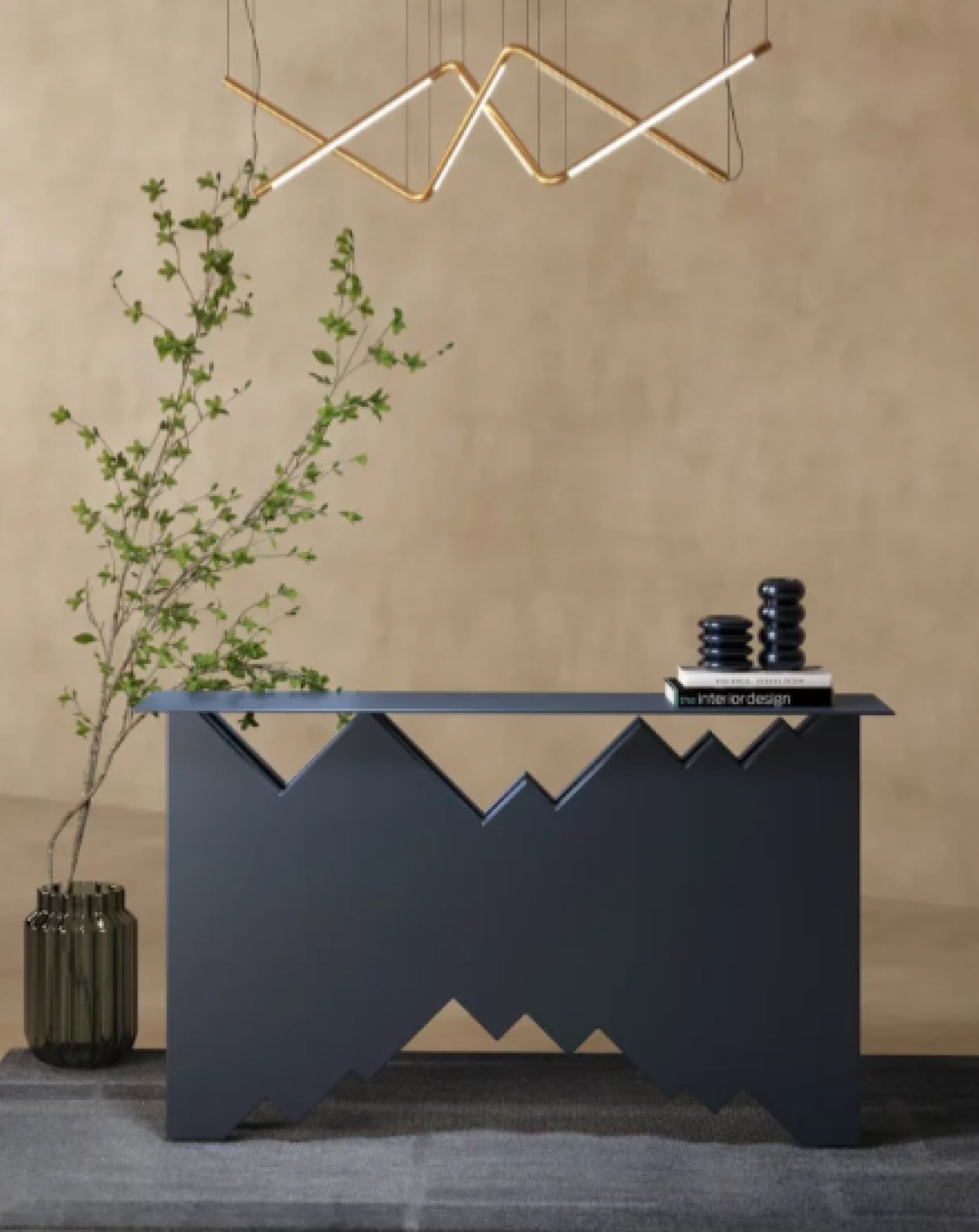 Mountain View Aluminium Console