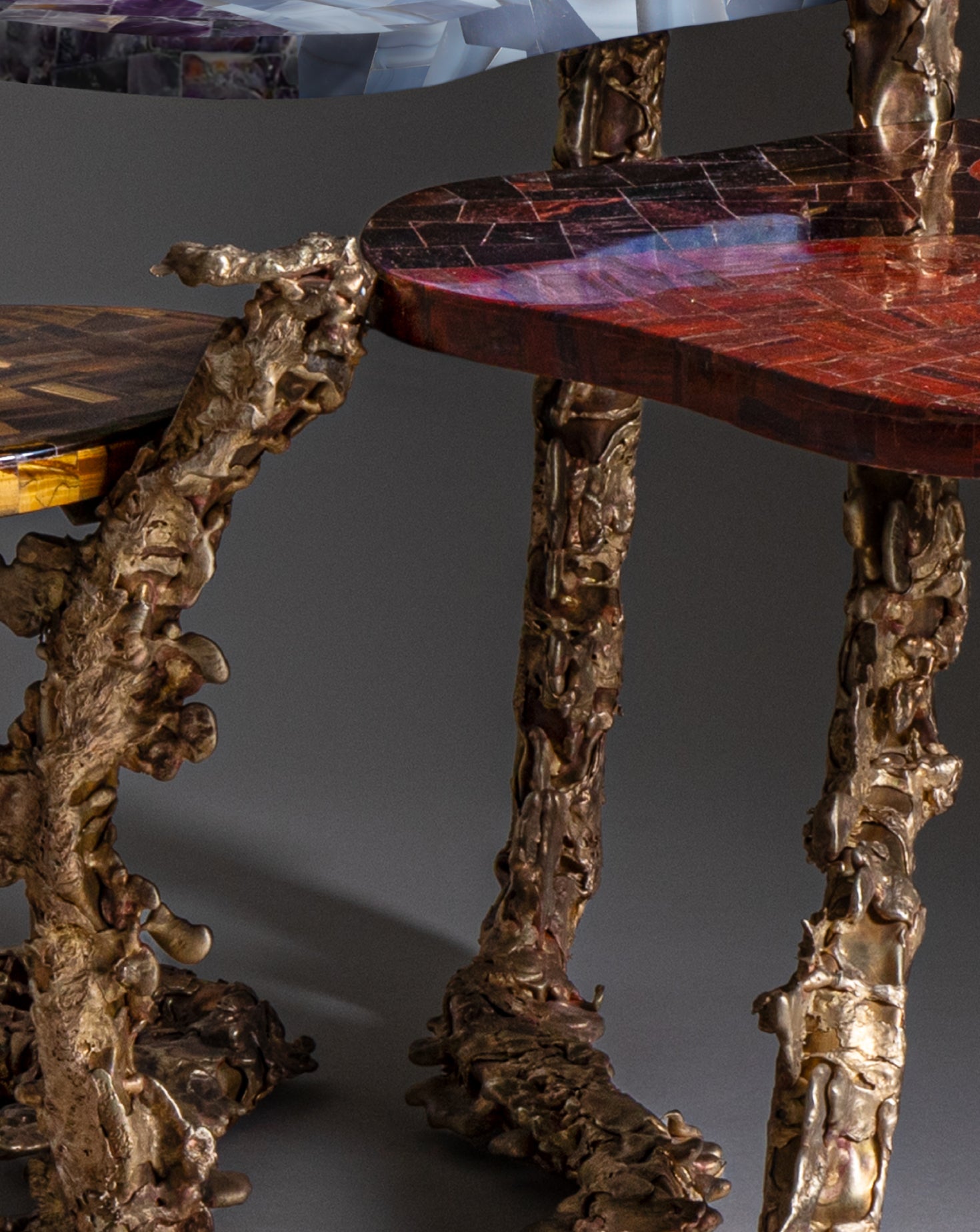 Nadi Brass Coffee Table