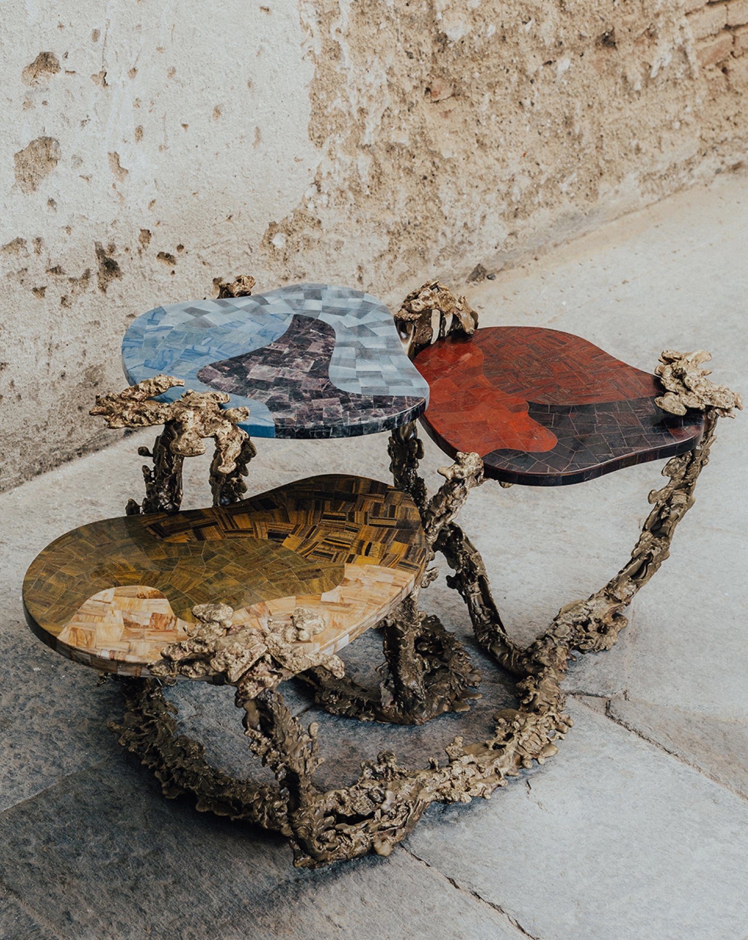 Nadi Brass Coffee Table