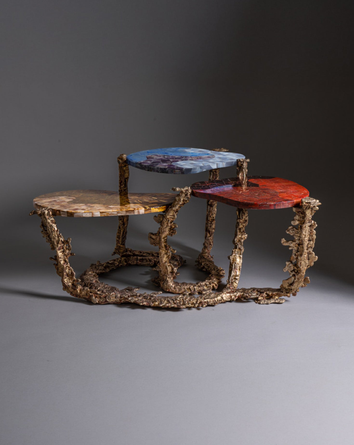 Nadi Brass Coffee Table