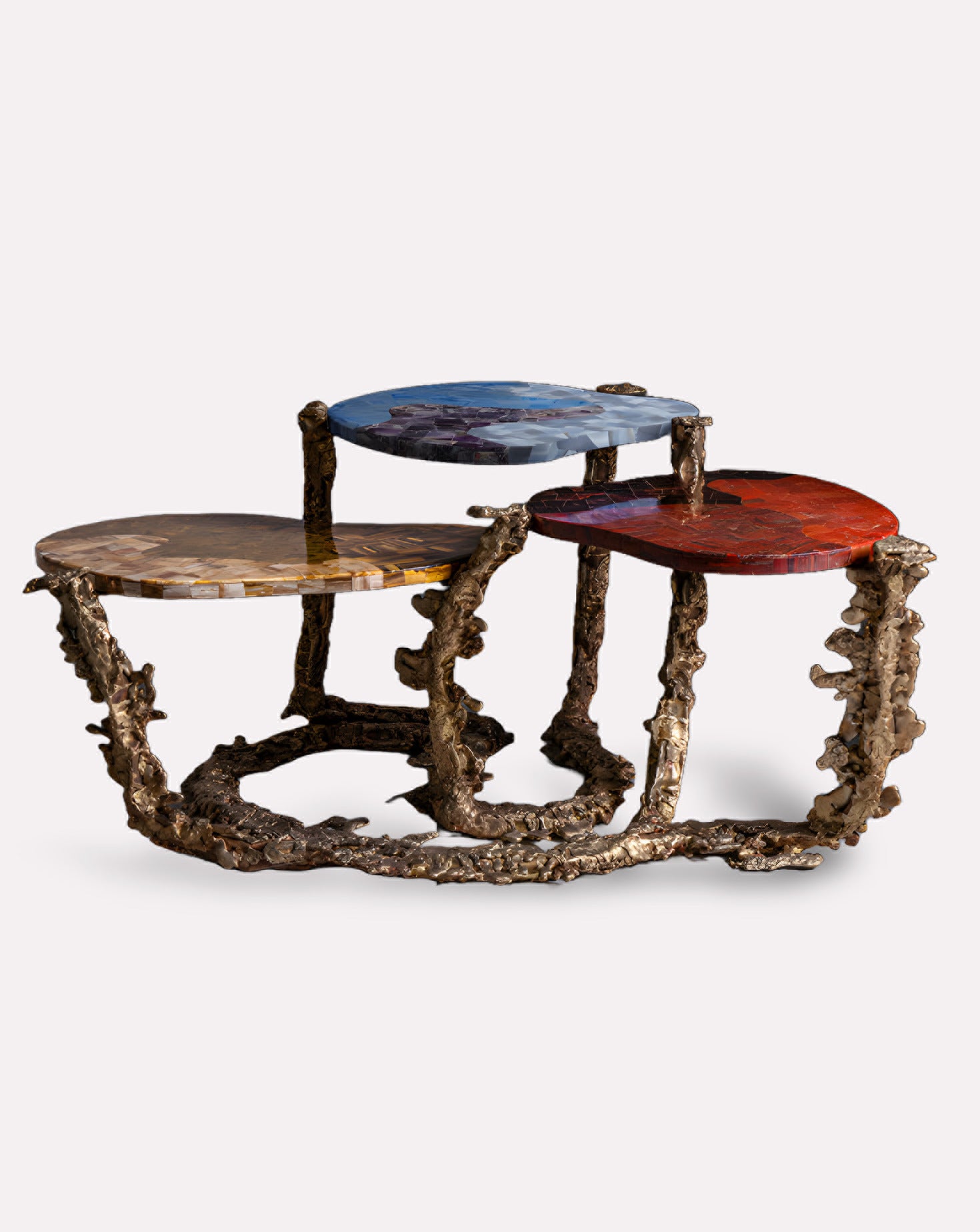 Nadi Brass Coffee Table