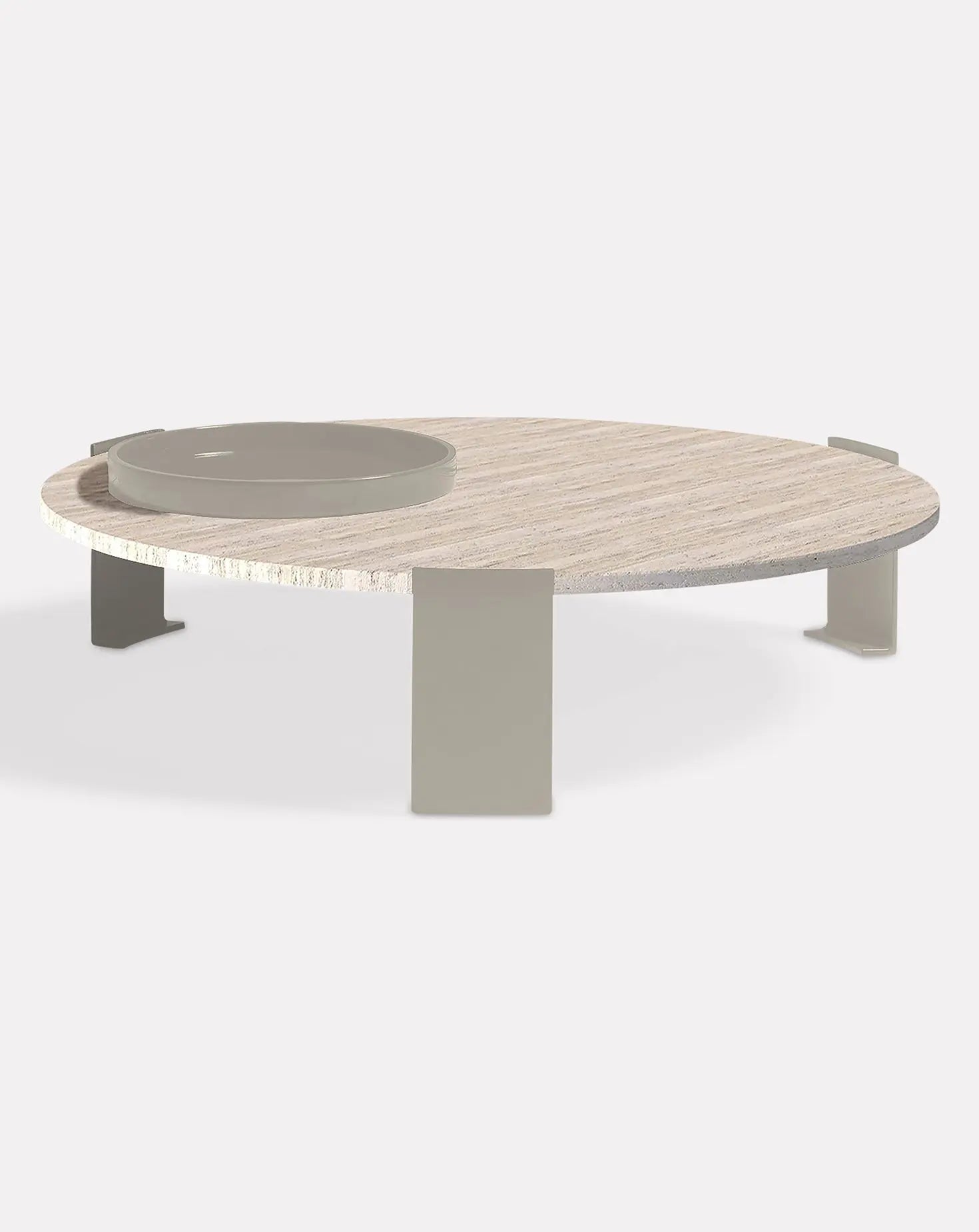 Nassau Ivory Coffee Table Le Berre Vevaud