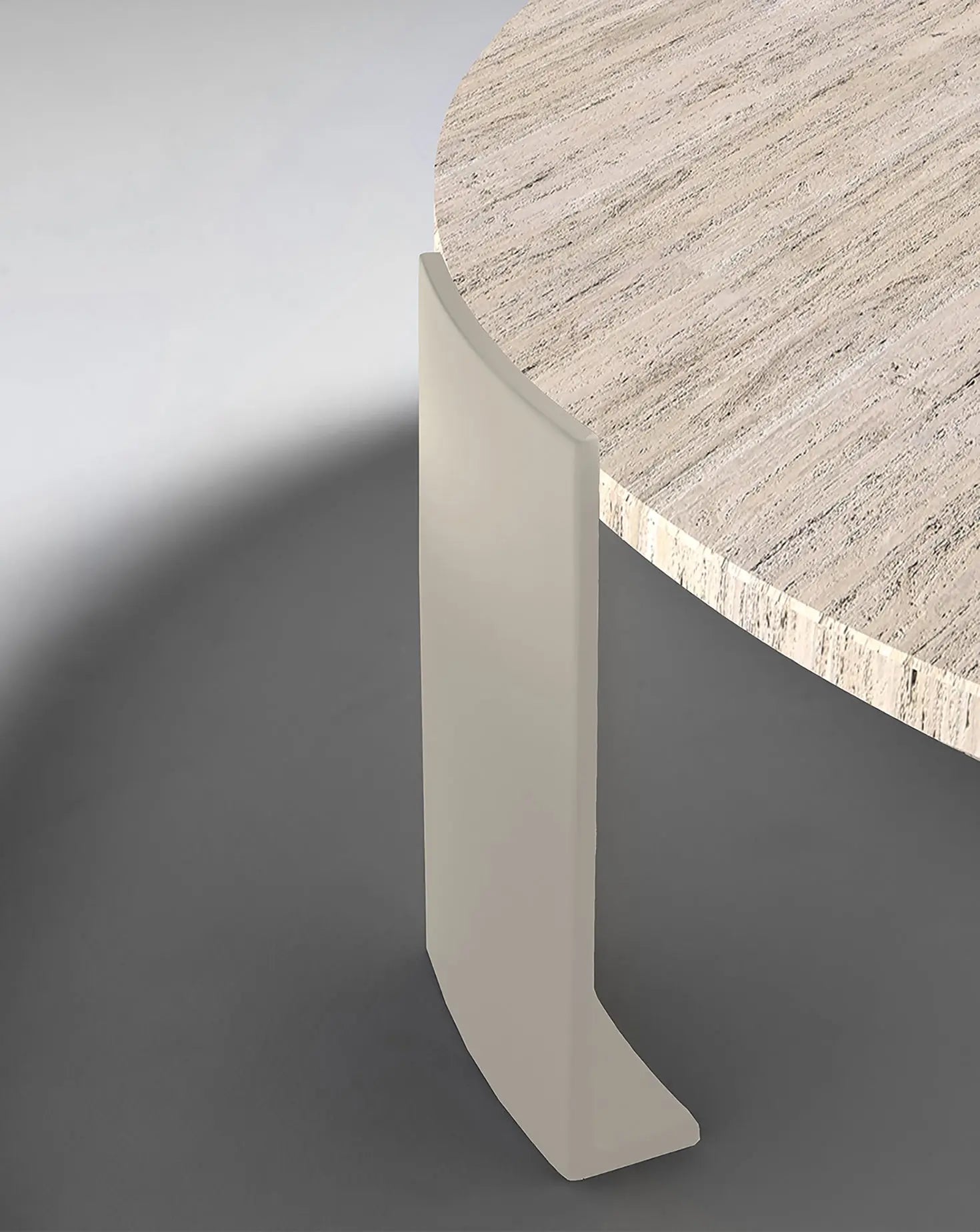 Nassau Ivory Coffee Table Le Berre Vevaud