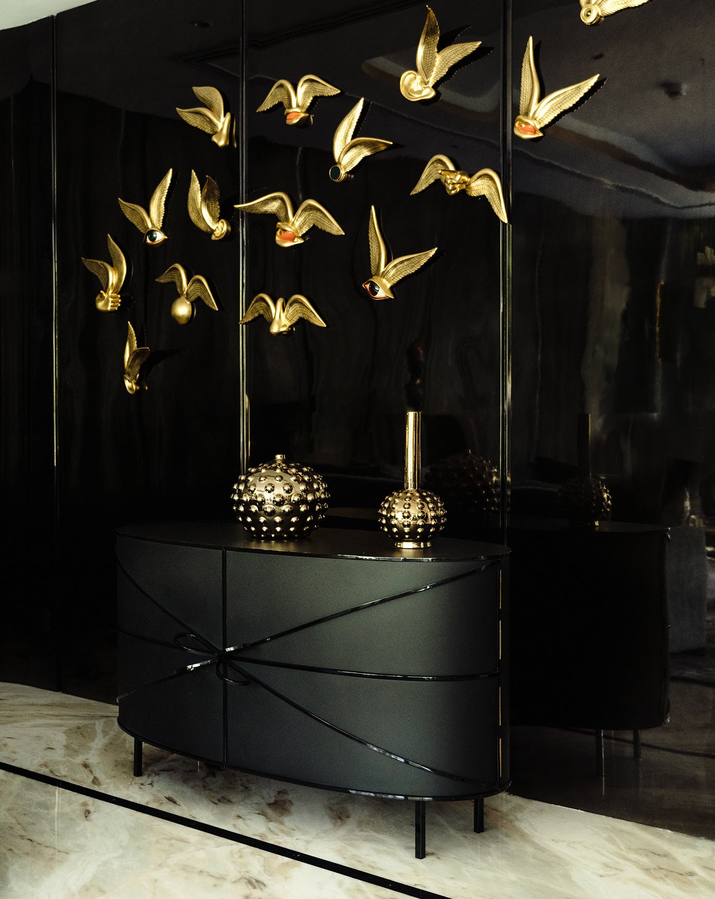 Nika Zupanc 88 Secrets Nero Sideboard