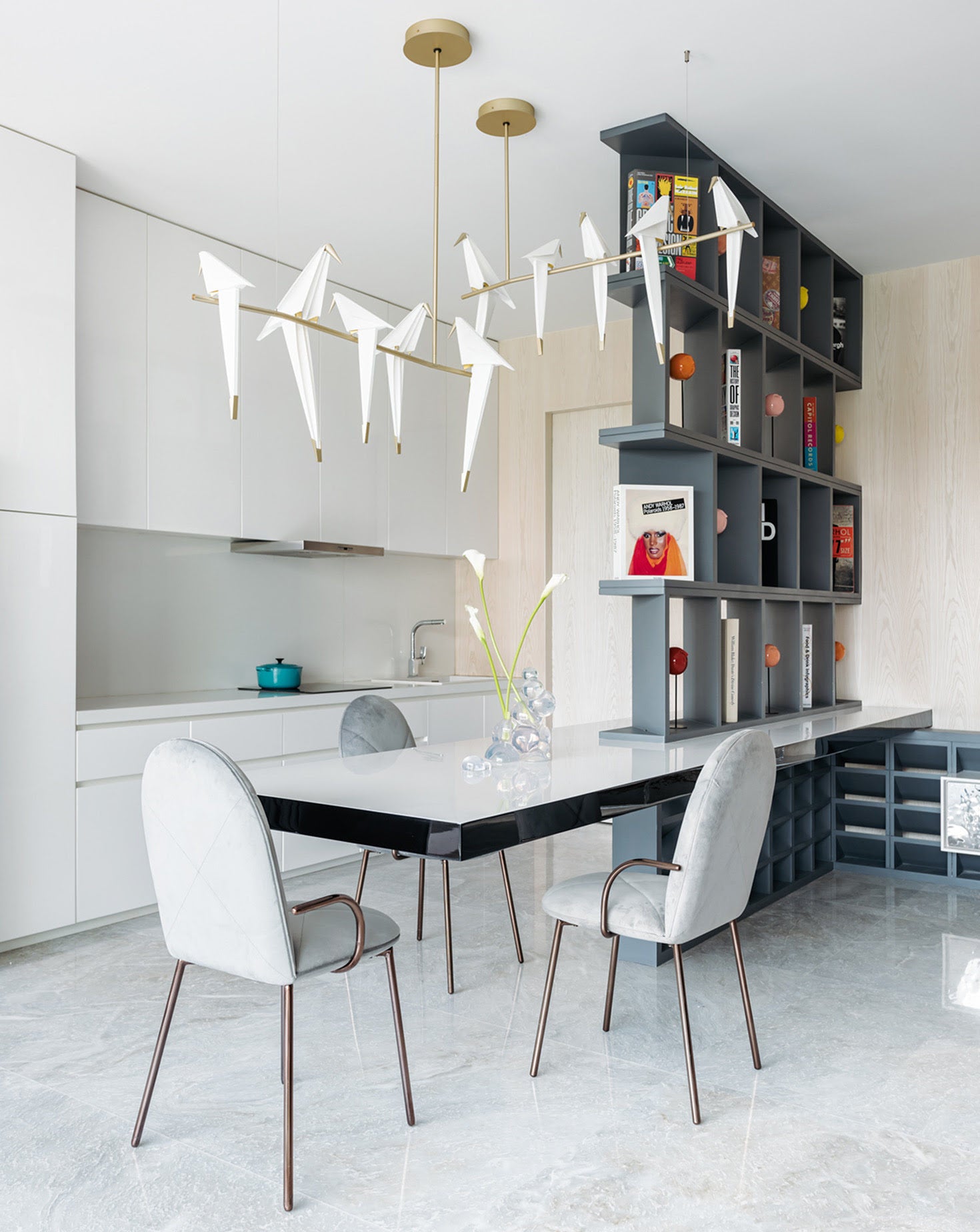 Nika Zupanc Orion Blanche Rose Dining Chair