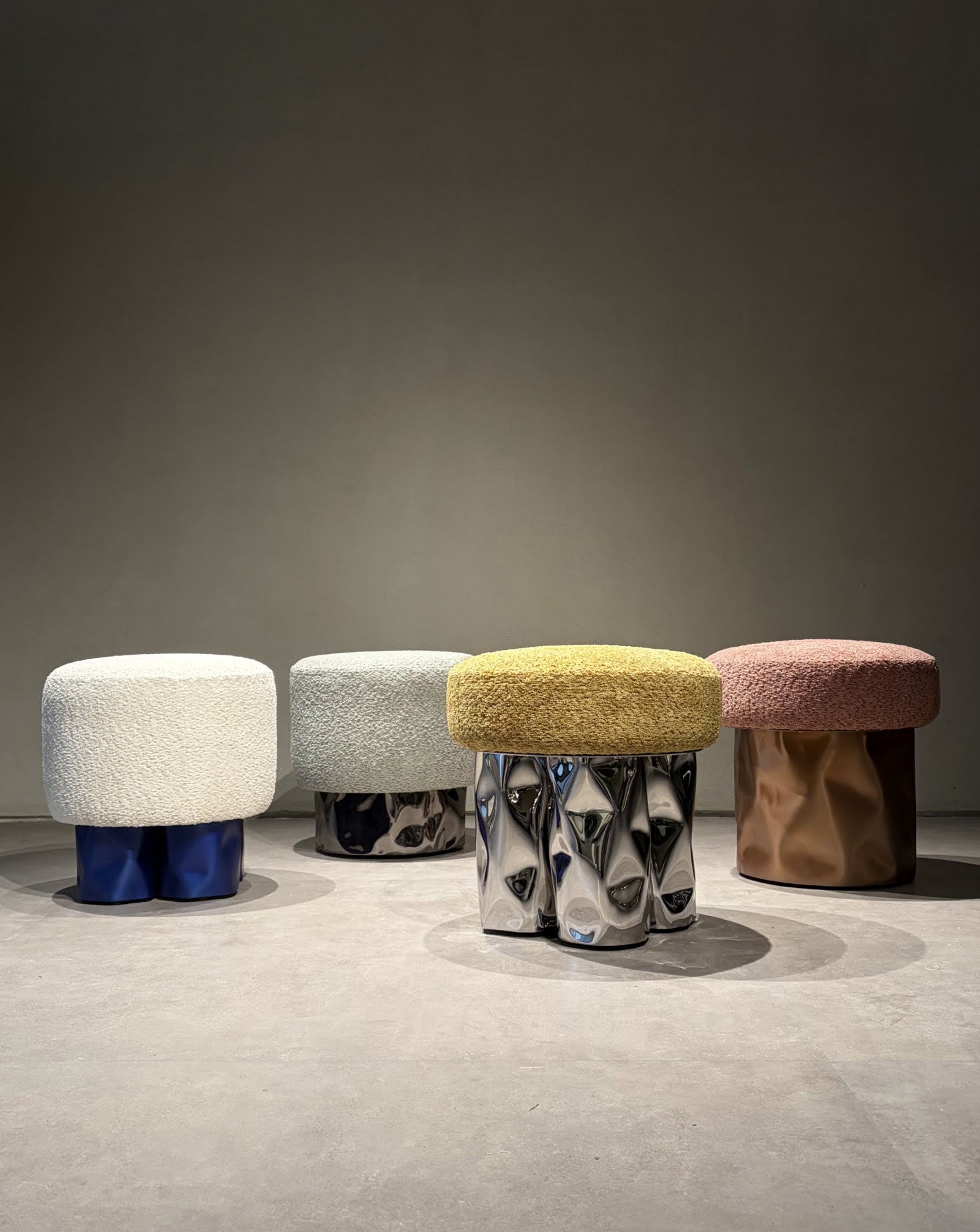 Tronco Mint Green Pouf