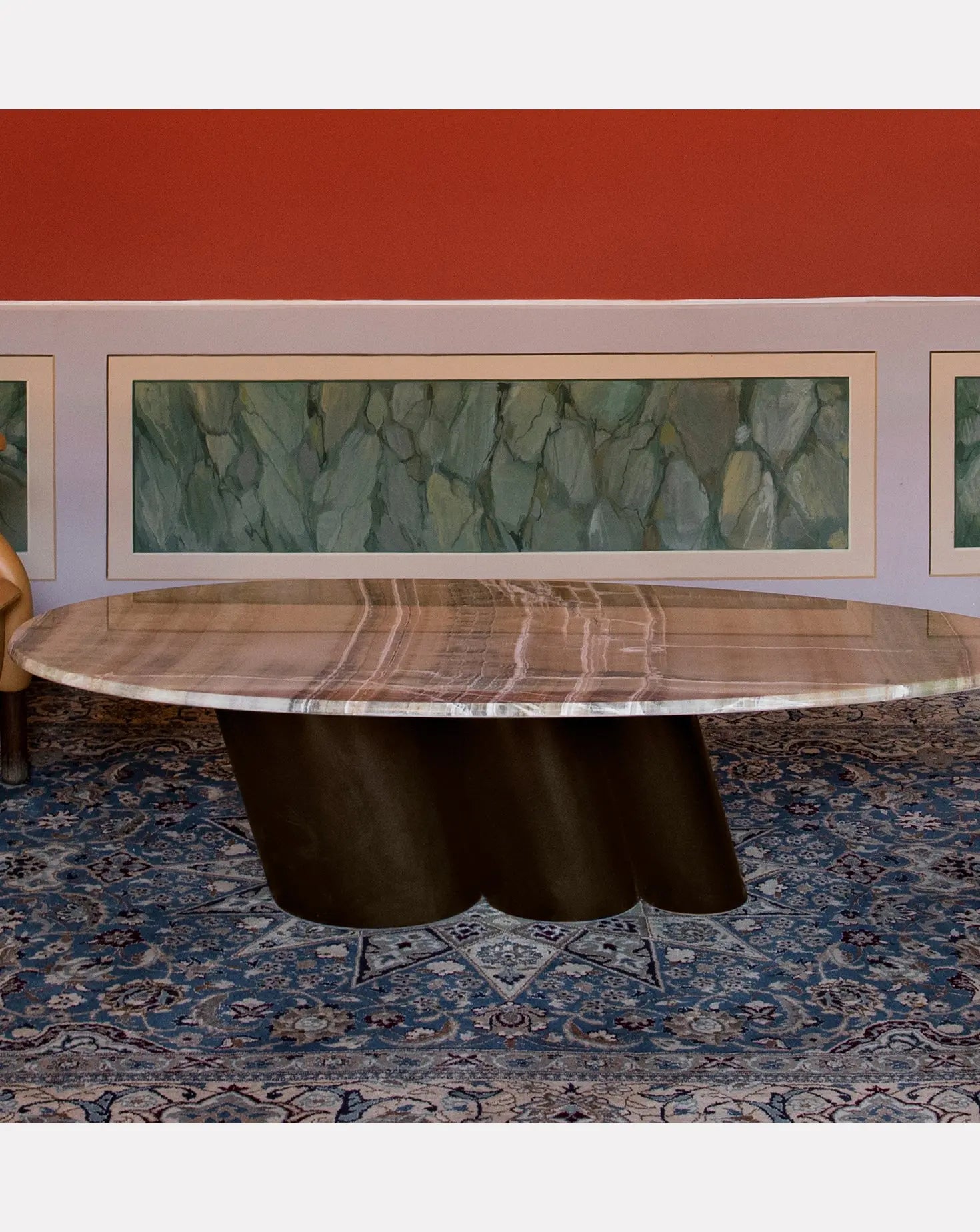 Cloe Onice Velluto Marble Coffee Table L'Eccesso