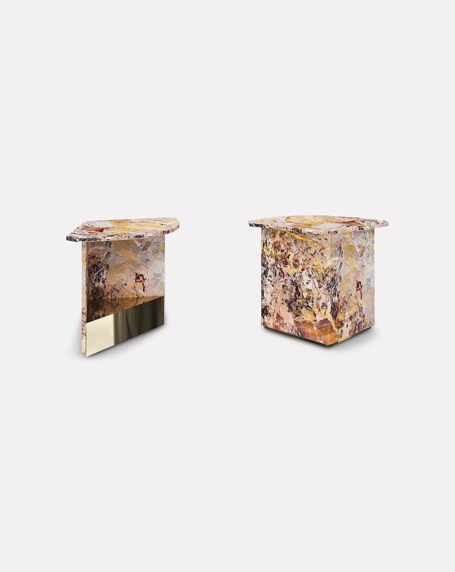 Liara Opera Fantastico Marble Side Table L'Eccesso