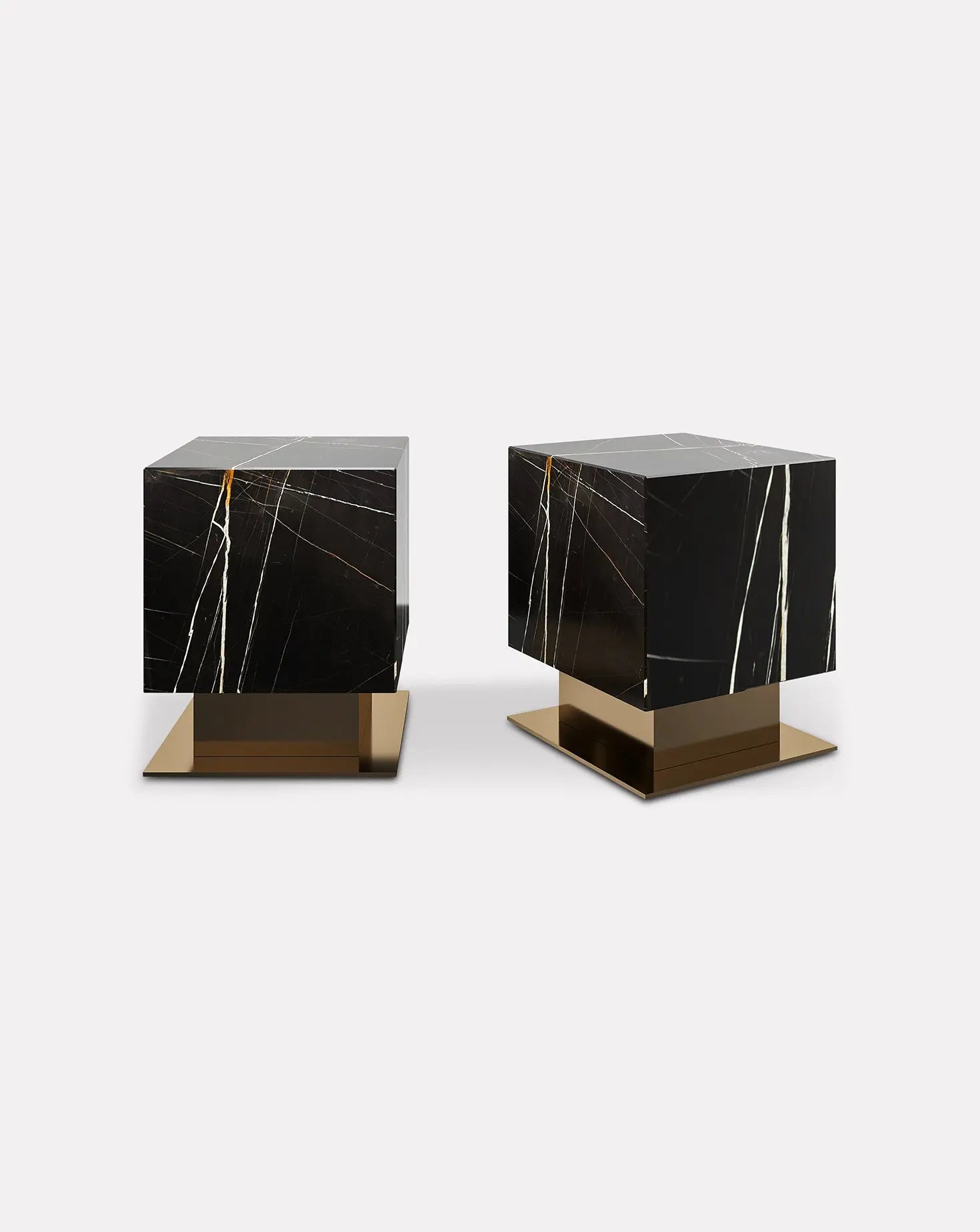 Nahul Sahara Noir Marble Coffee Table L'Eccesso
