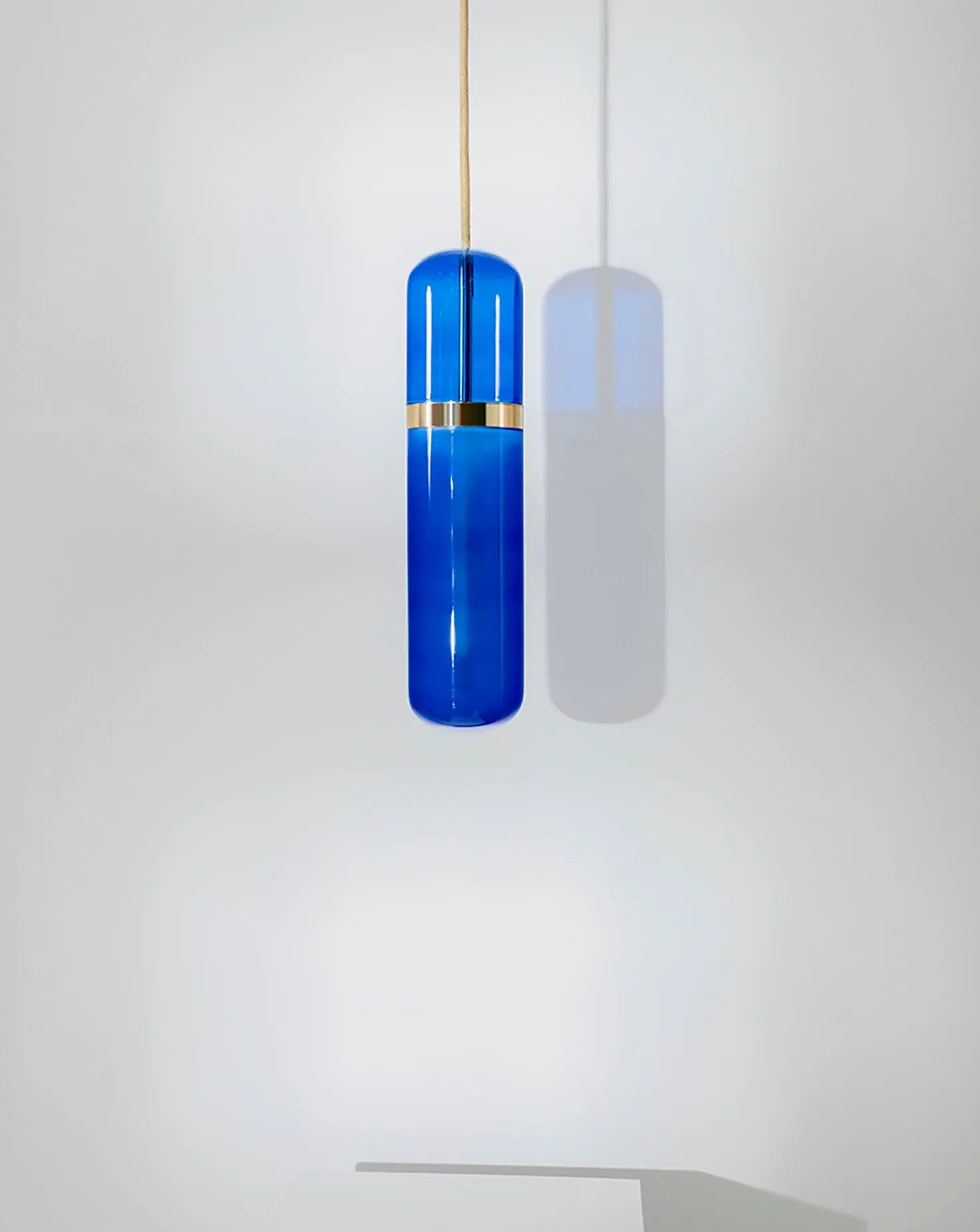 Pill Blue Cluster Pendant Empty State