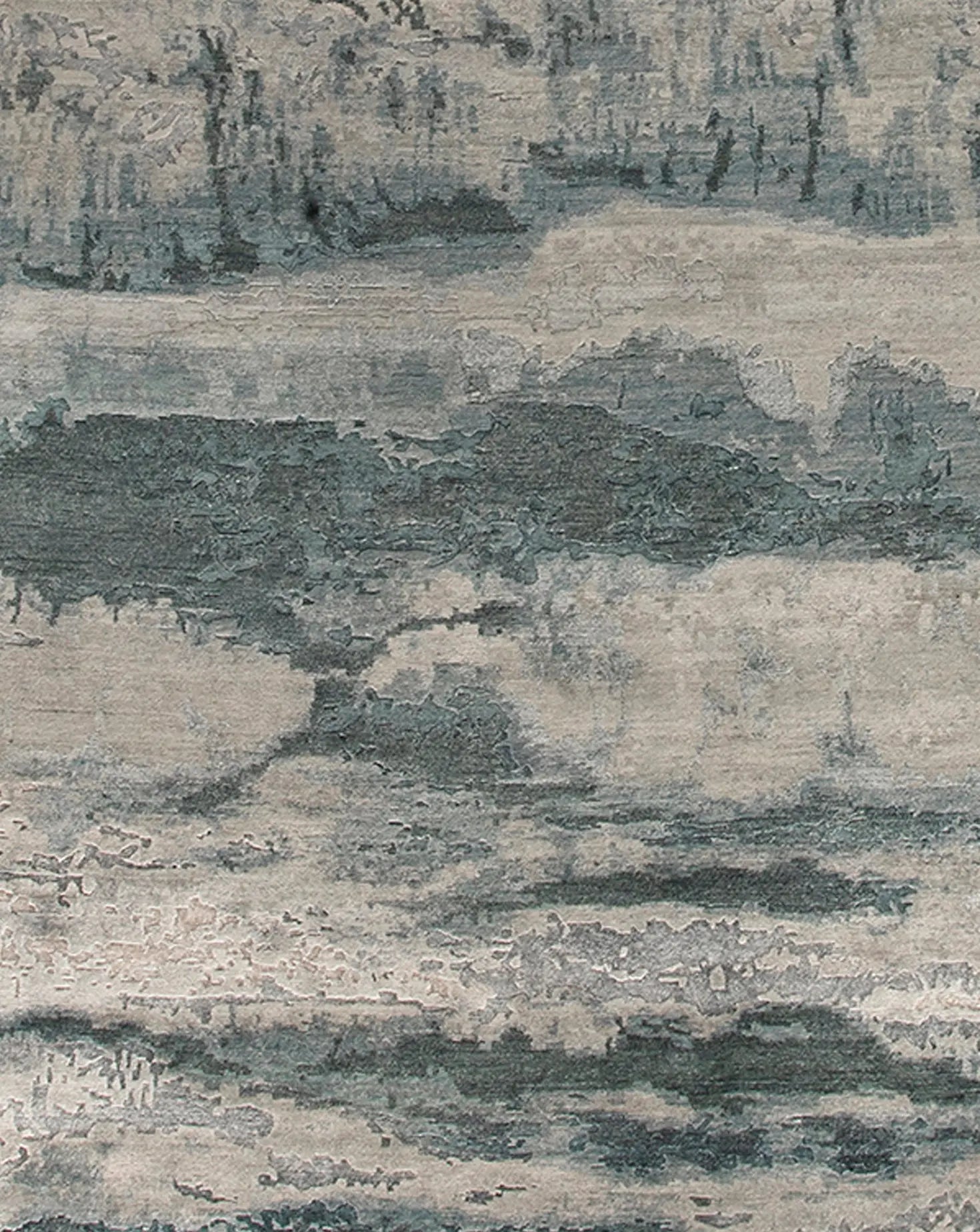 Reef Silk and Wool Rug Sahrai Milano