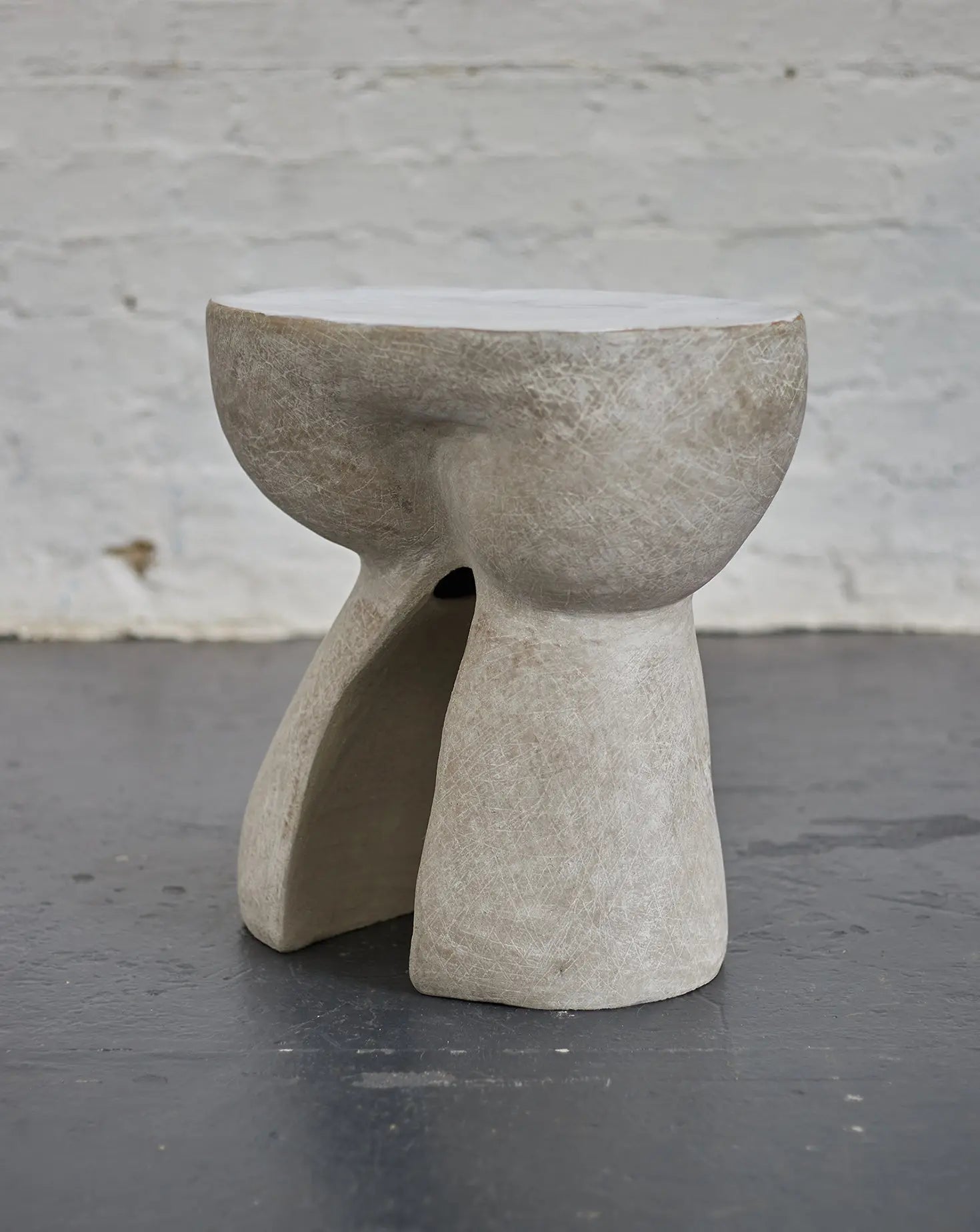 Sculptural Ceramic Stool Kerry Hastings