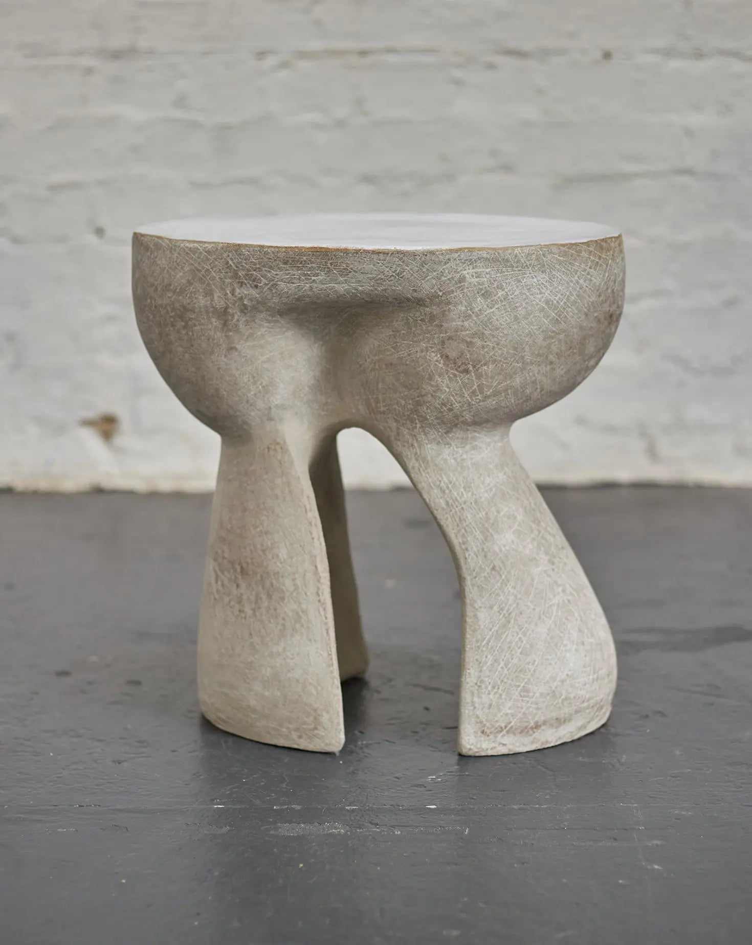 Sculptural Ceramic Stool Kerry Hastings