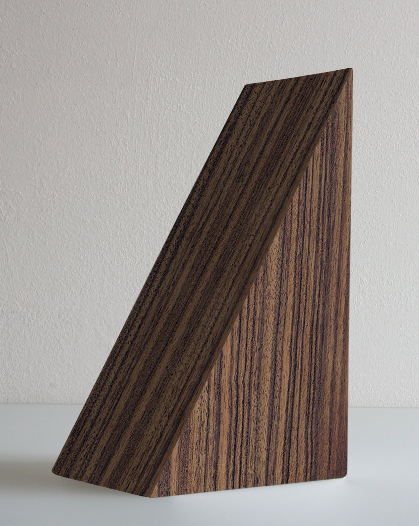 Set of 2 Ebony Makassar Bookends