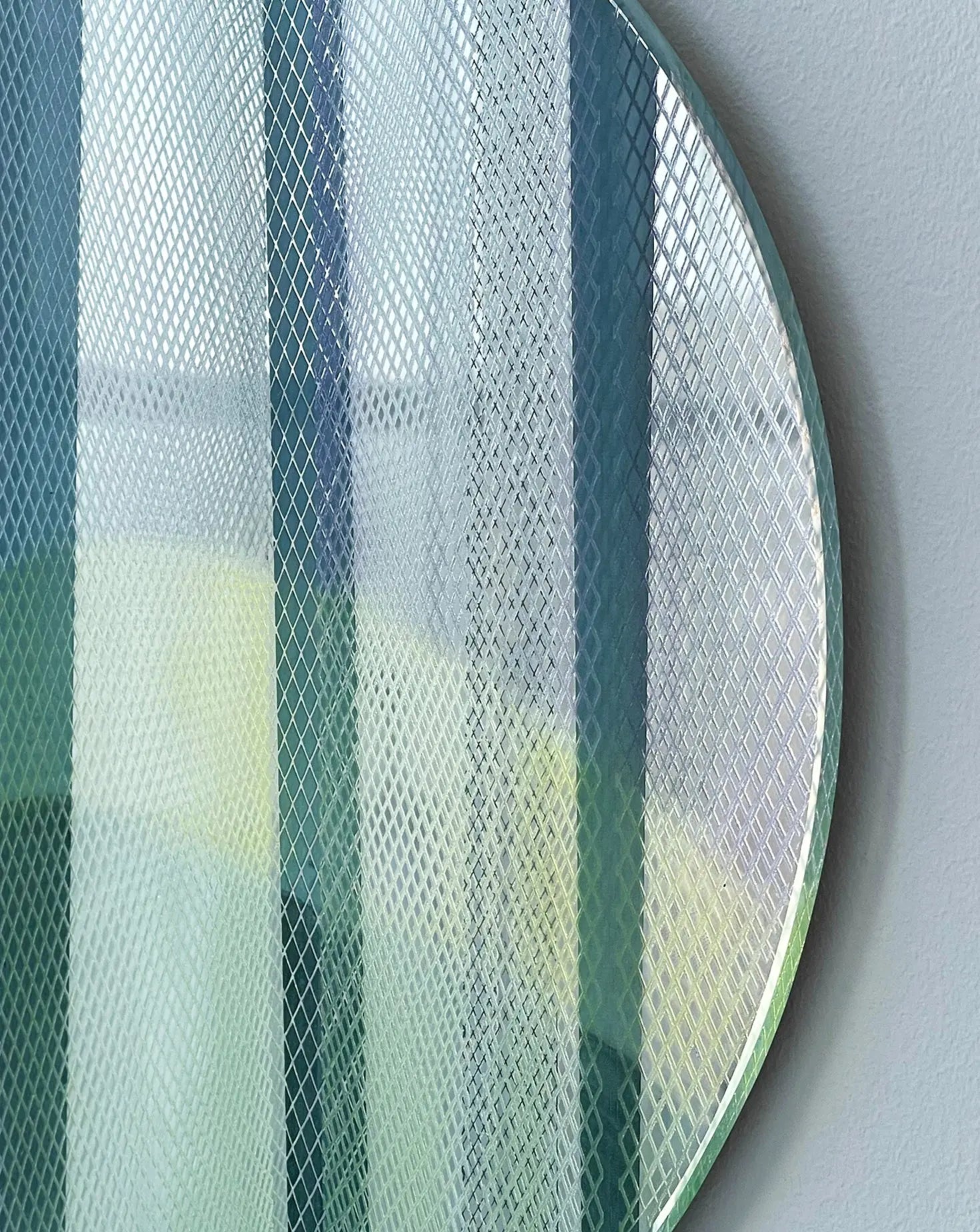 Set of 3 Half-Light Silver Mirror Elizabeth Kent Studio