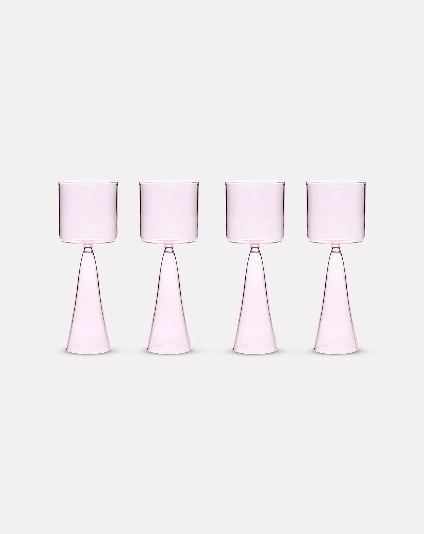 Set of 4 Monocolor Dolce Vita Wine Glasses Casarialto