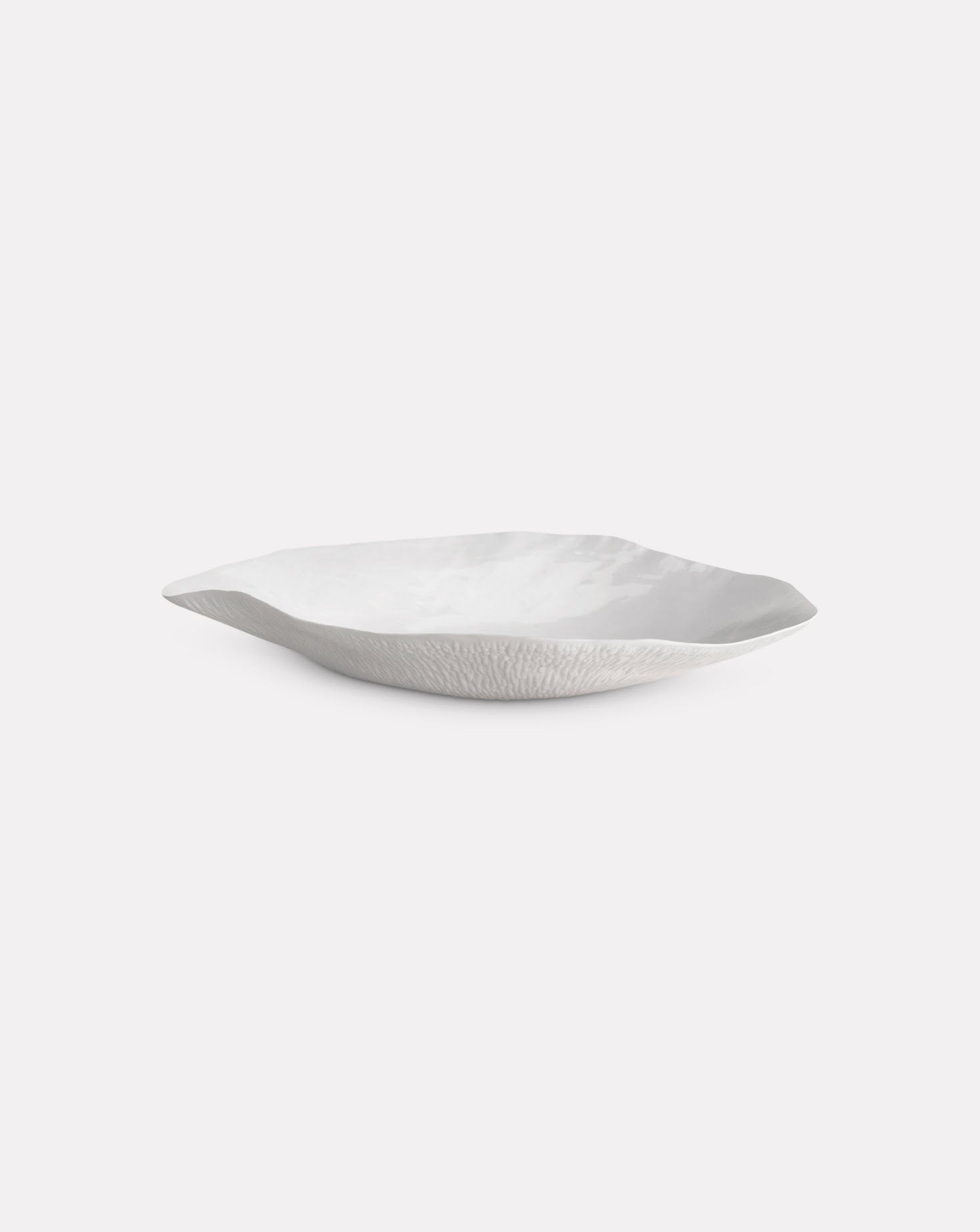 Set of 6 Indulge Nº8 White Dinner Plates Sarah Linda Forrer