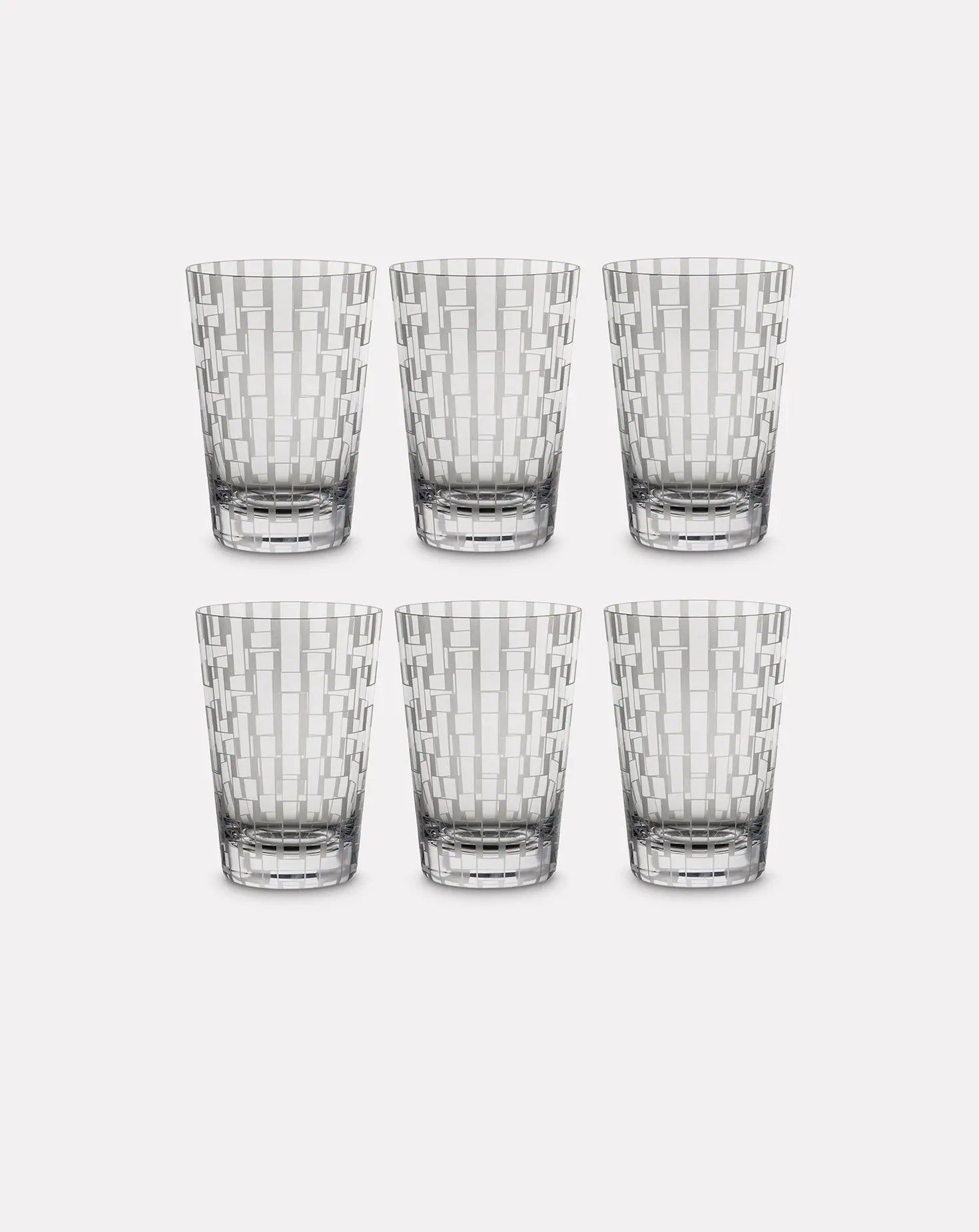 Set of 6 Weave Tumbler Glasses Artel