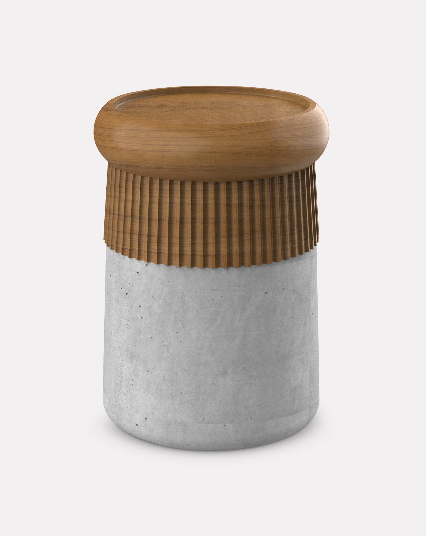 Shail Pods III Wood Side Table