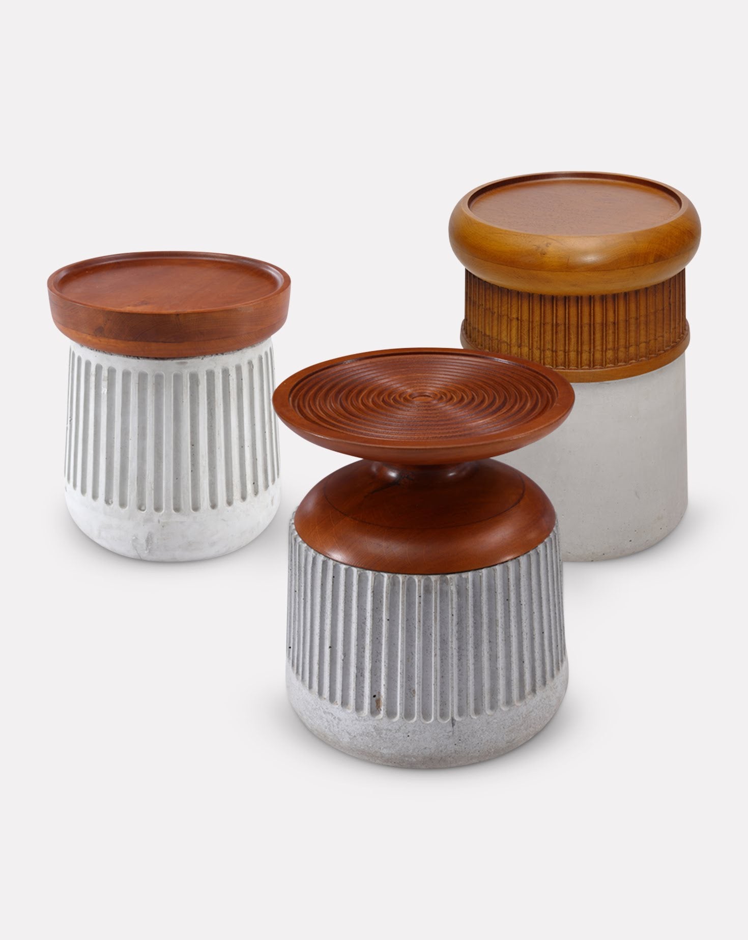Shail Pods III Wood Side Table