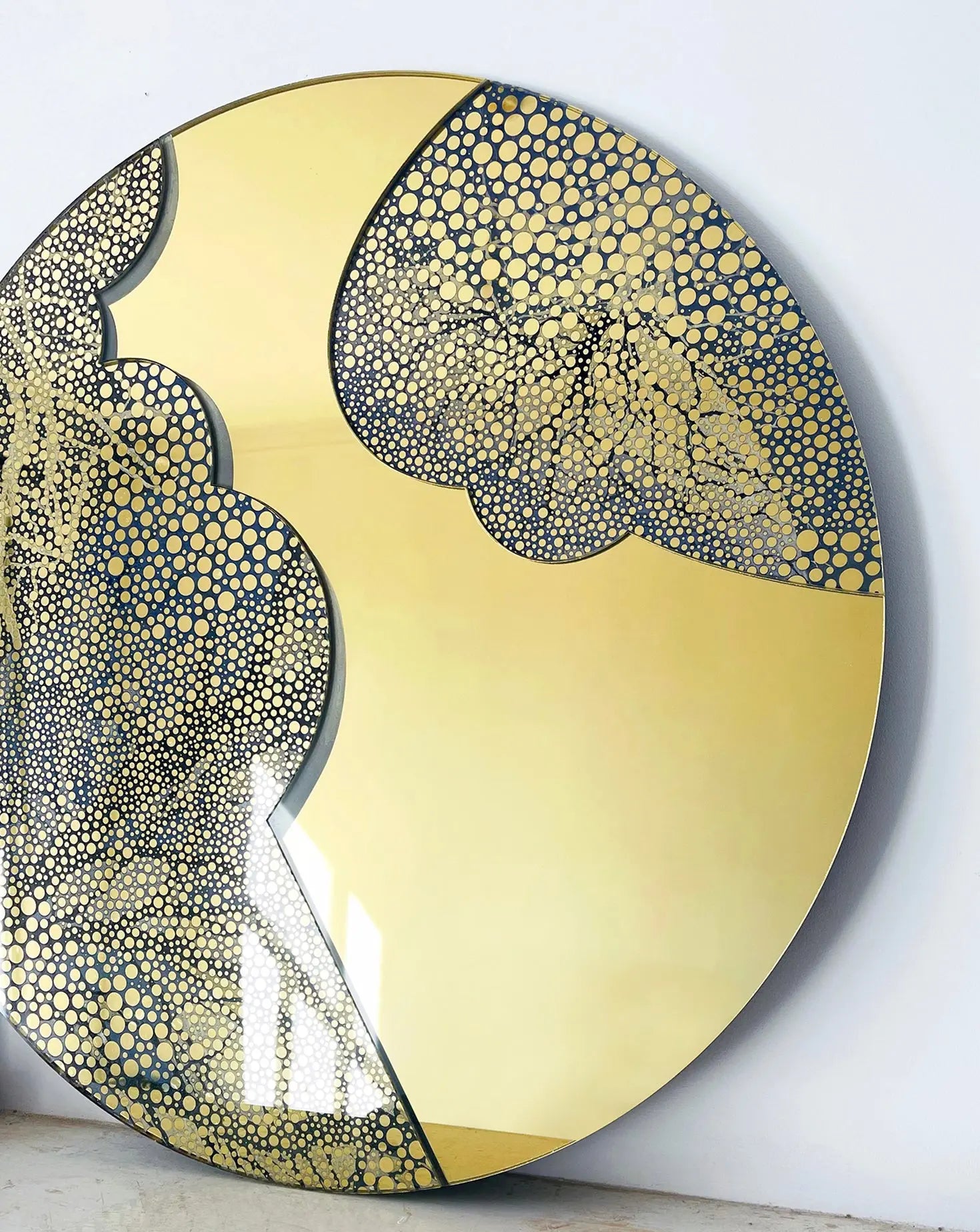 Silhouette Gold Mirror Elizabeth Kent Studio