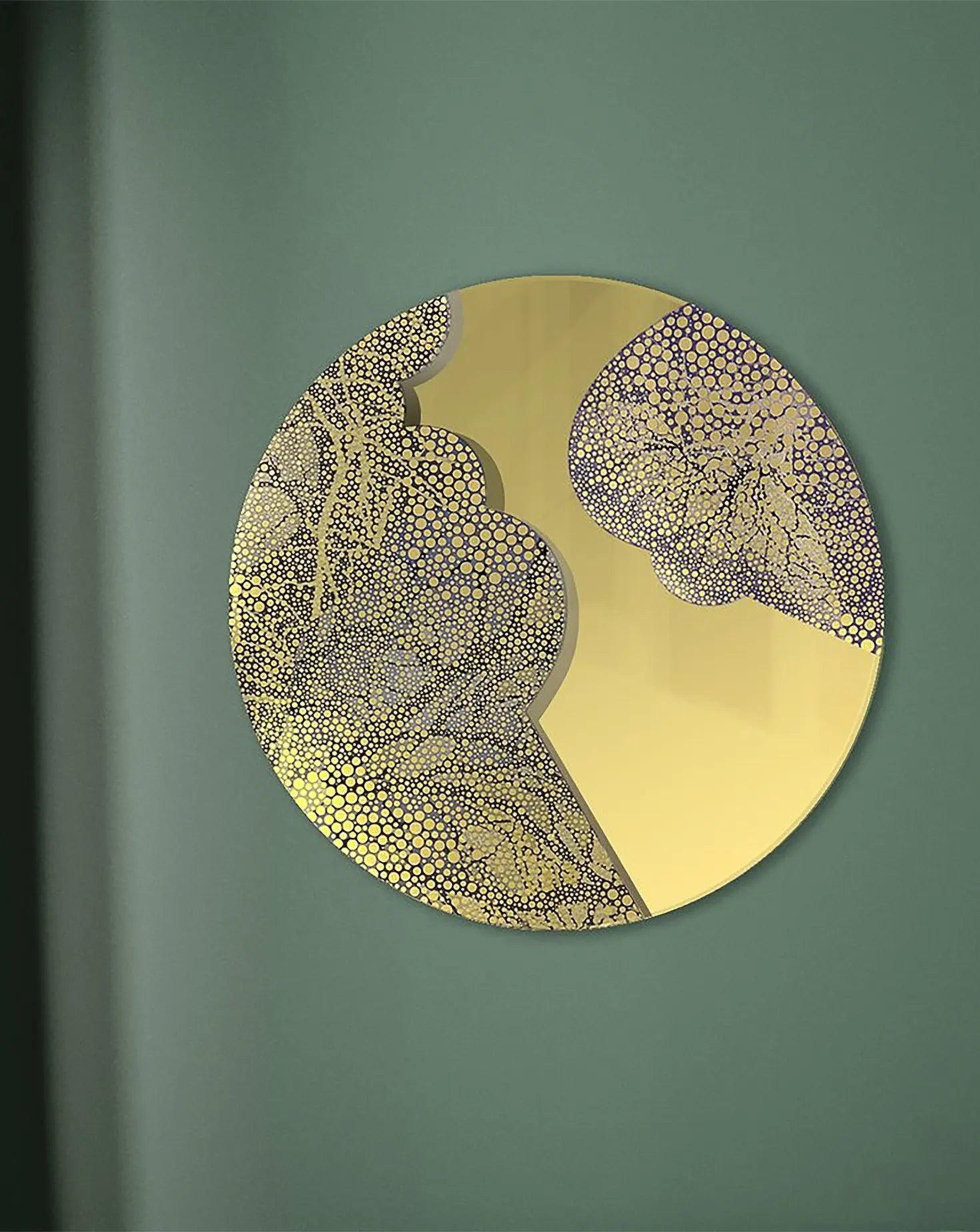Silhouette Gold Mirror Elizabeth Kent Studio