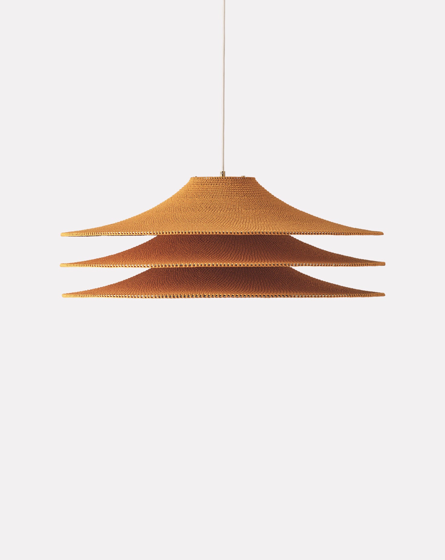 Simple Shade 03 Solid Clementine Pendant