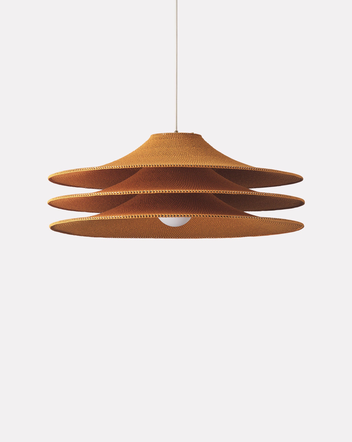 Simple Shade 03 Solid Clementine Pendant