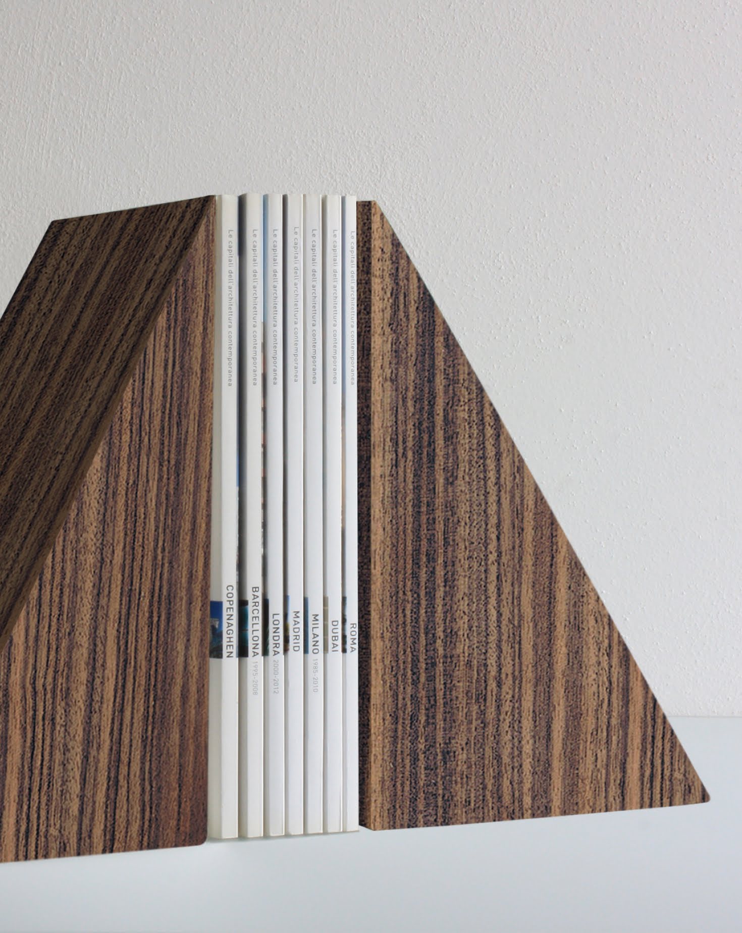 Single Ebony Makassar Bookend