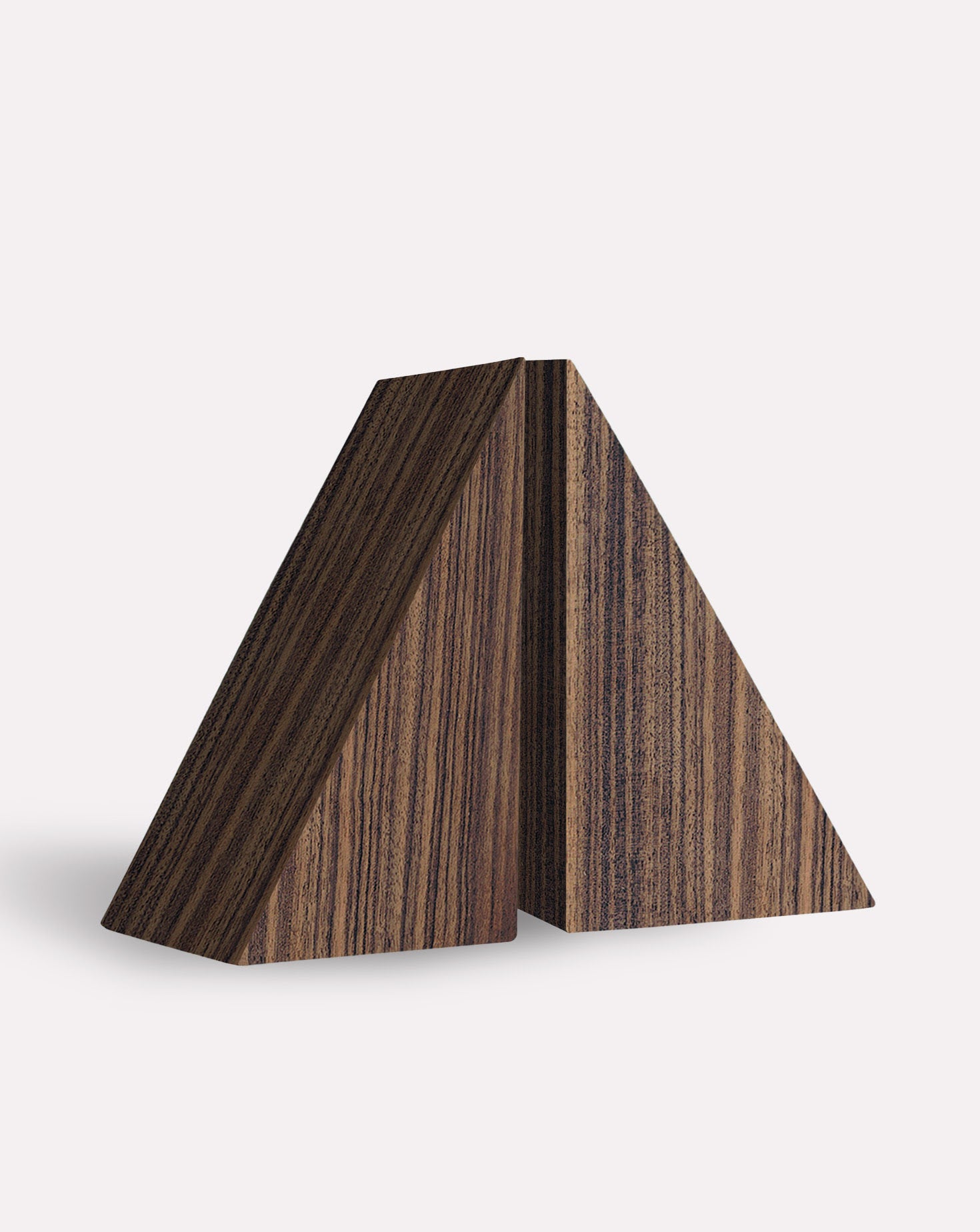 Single Ebony Makassar Bookend