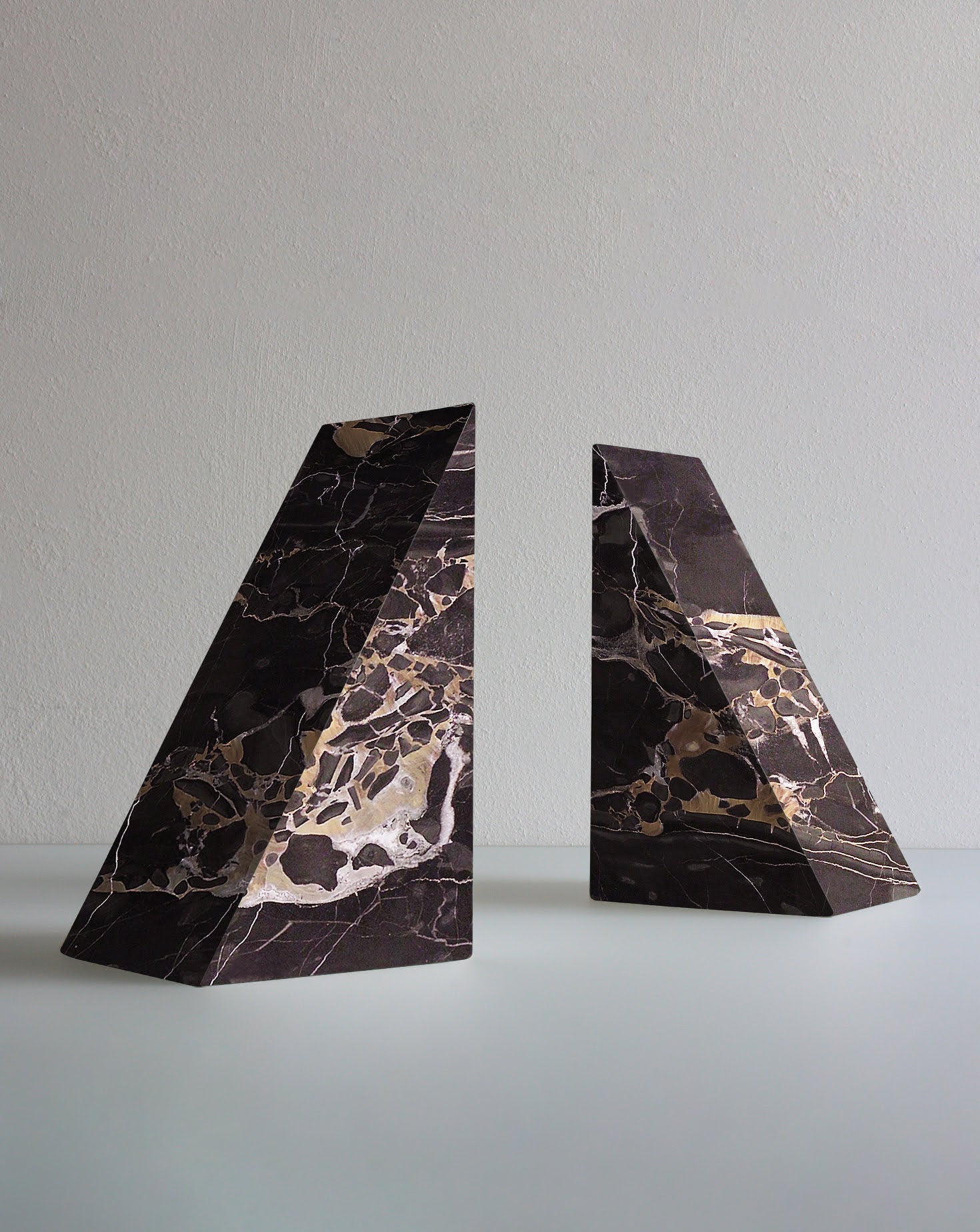 Single Portoro Black Bookend