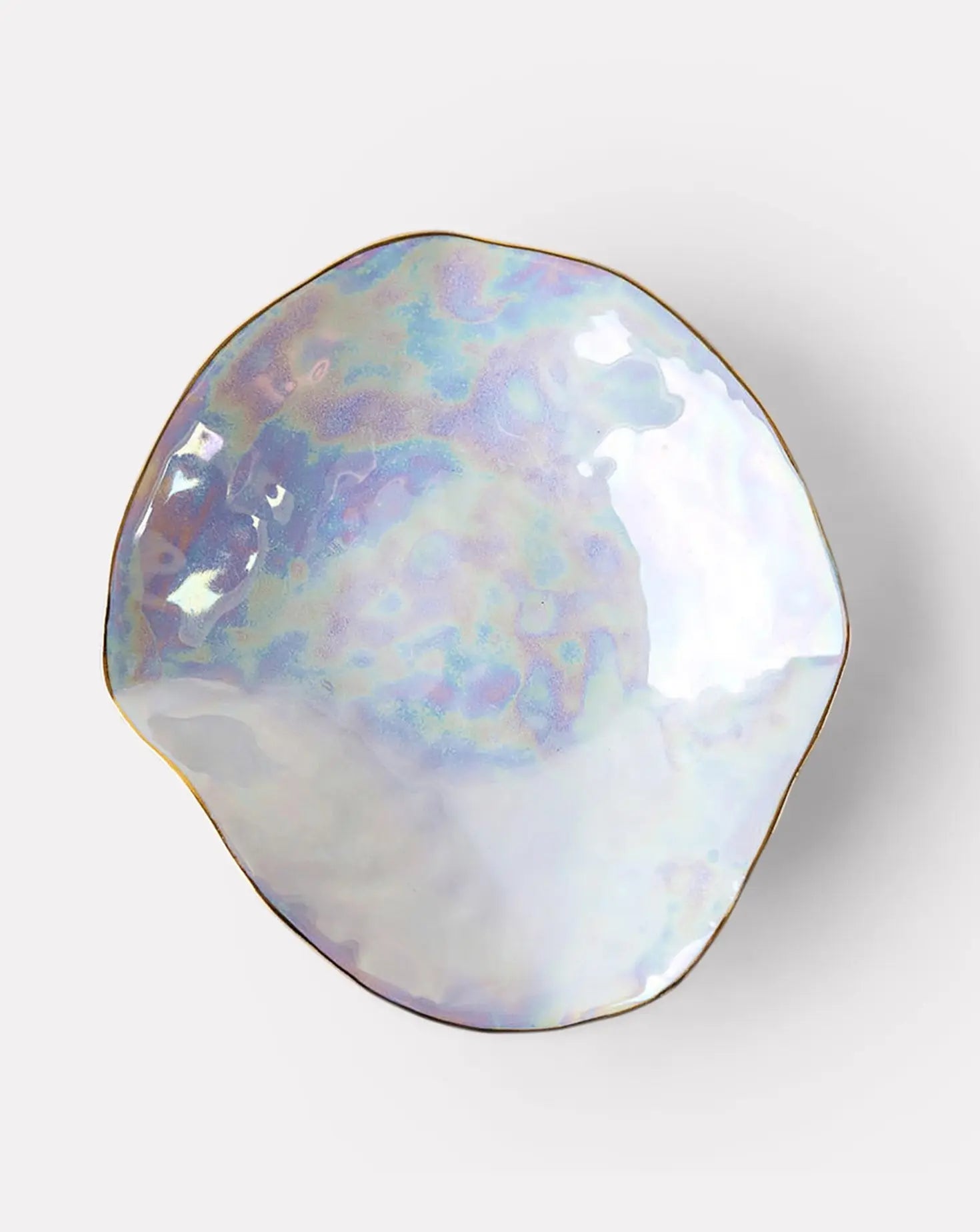 Set of 6 Pearlescent Indulge nº5 Small Plate Set Sarah Linda Forrer