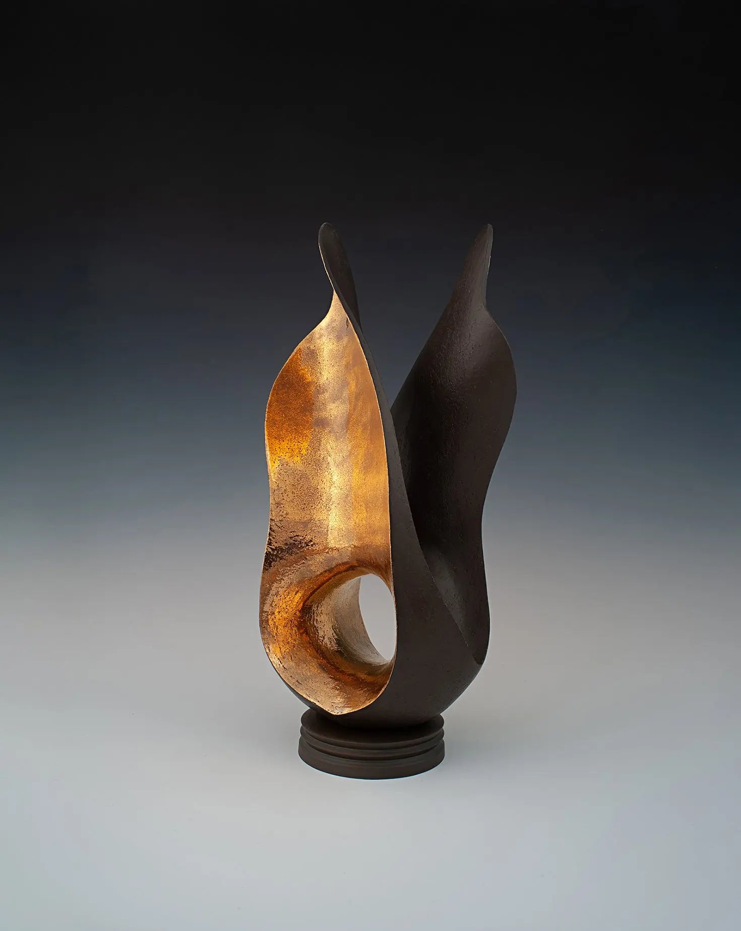 Solar Plexus Dark Gold Sculpture Matt Sherratt