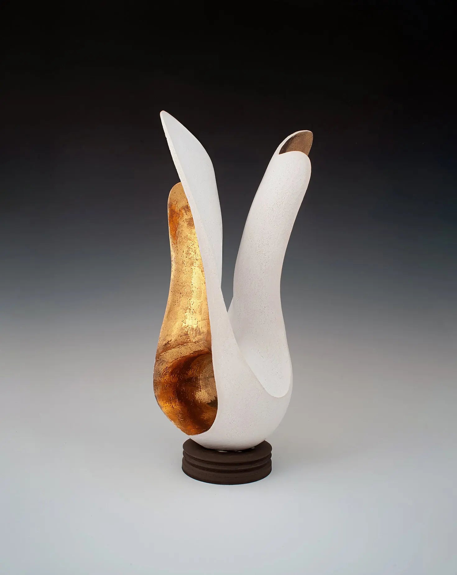 Solar Plexus White Gold Sculpture Matt Sherratt