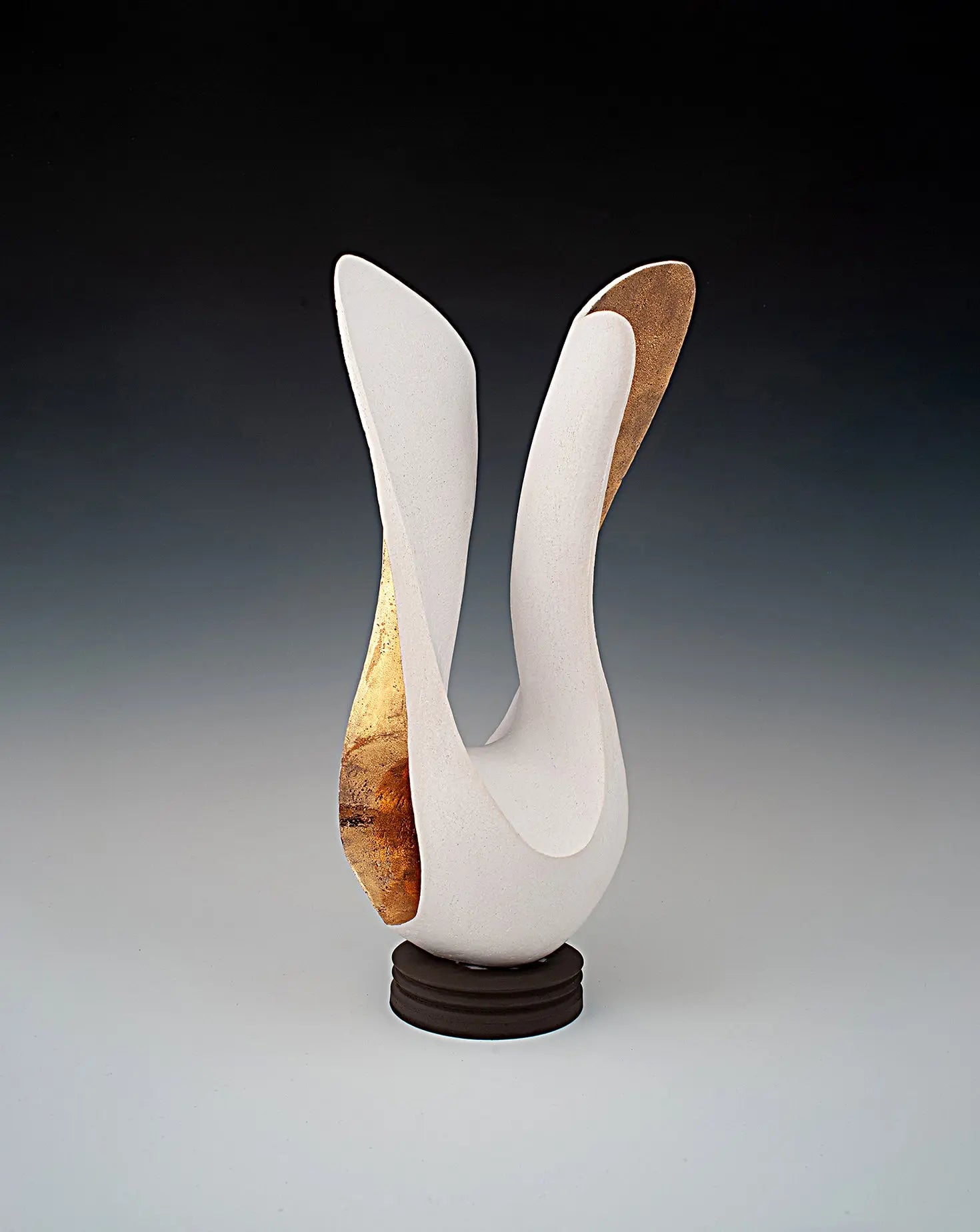 Solar Plexus White Gold Sculpture Matt Sherratt