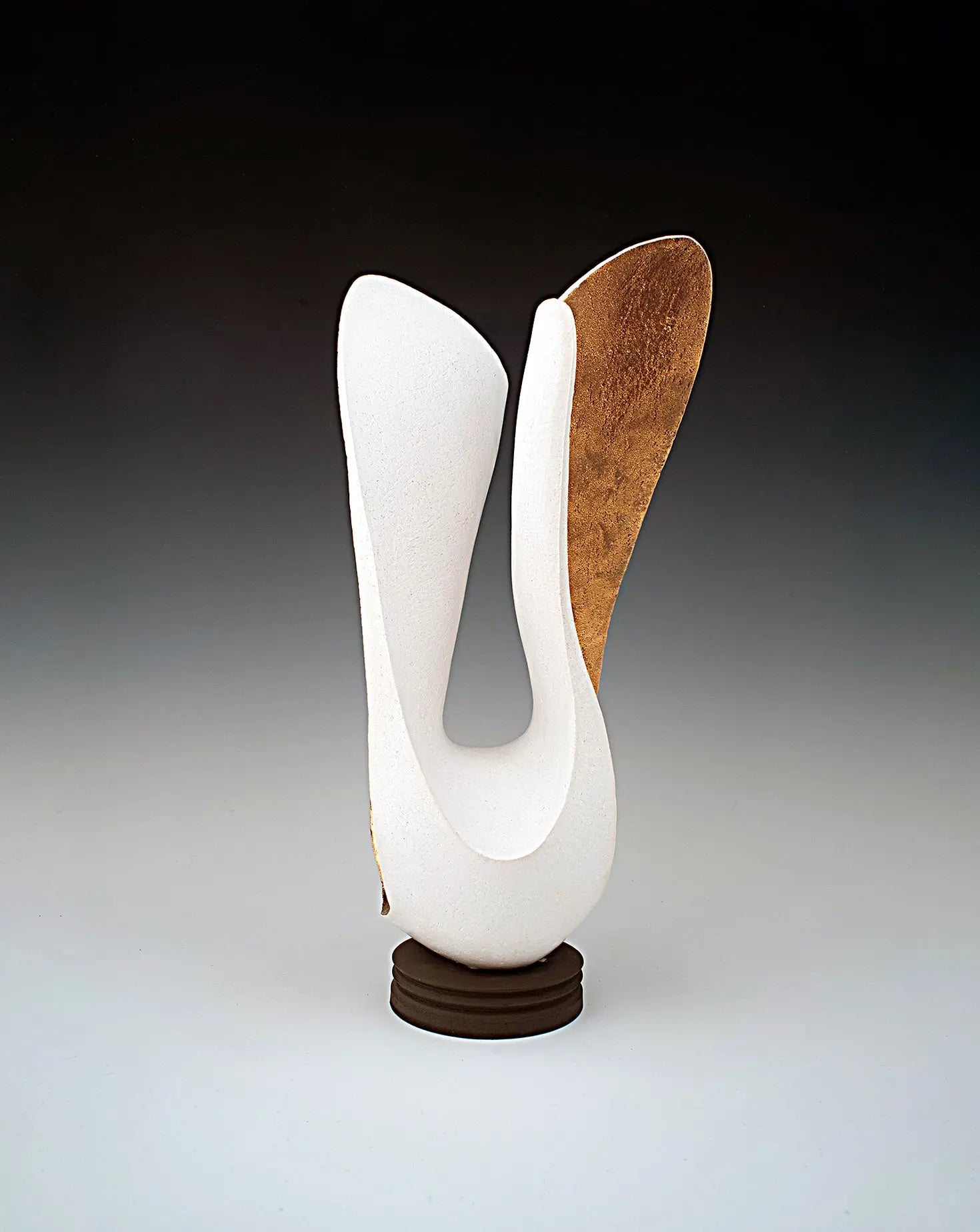Solar Plexus White Gold Sculpture Matt Sherratt
