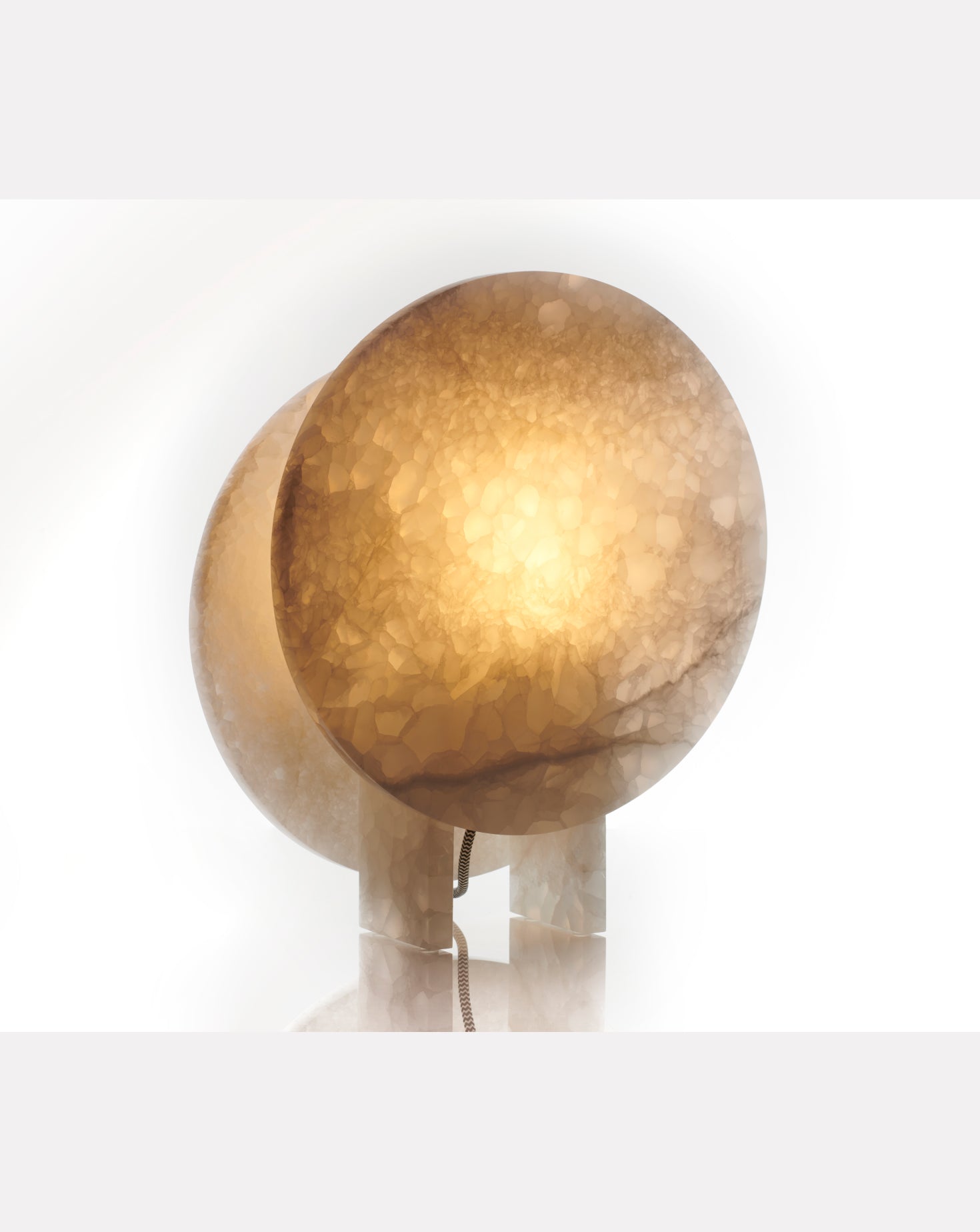 Eclipse Marble Table Lamp