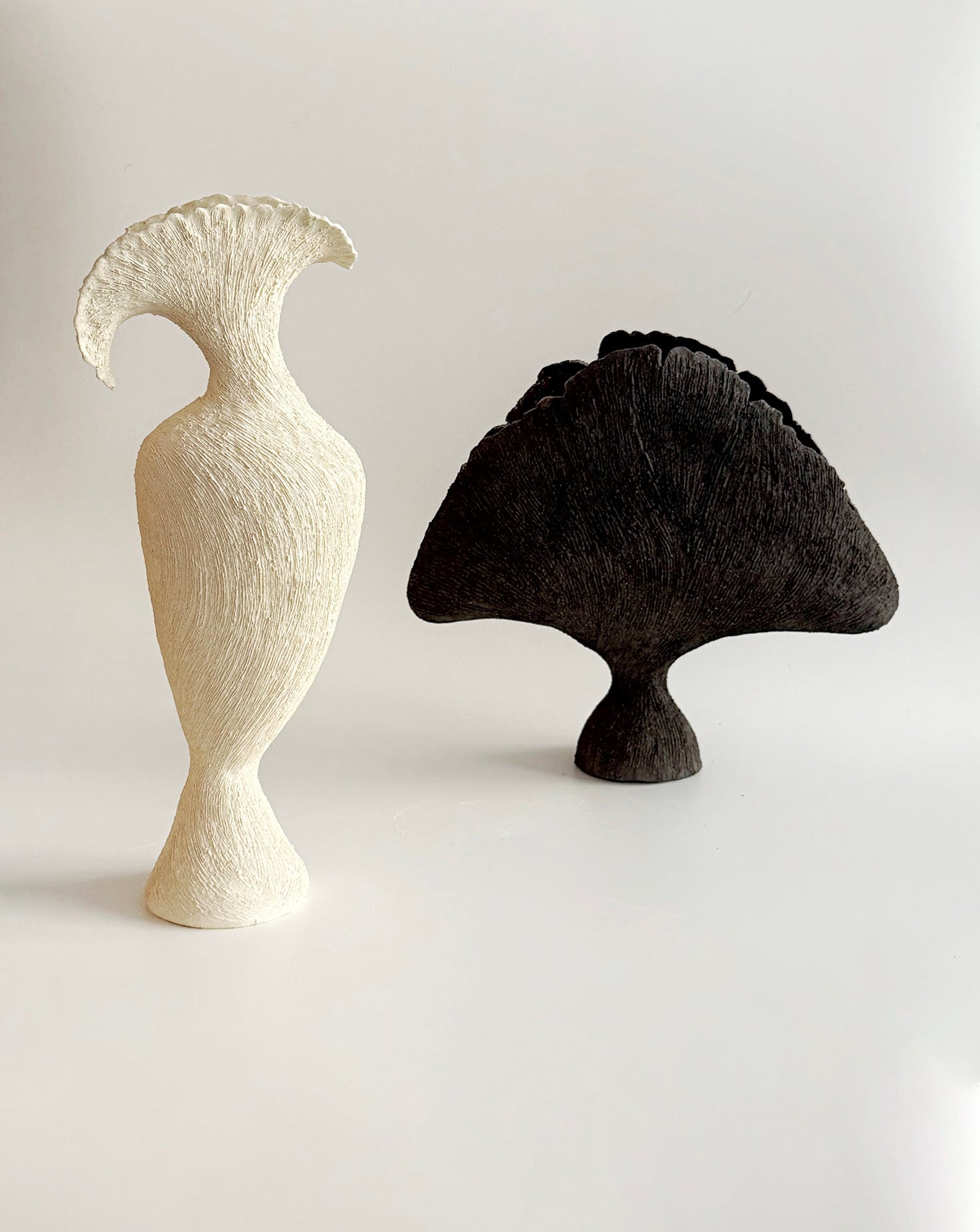 The Gingko Black Sculpture