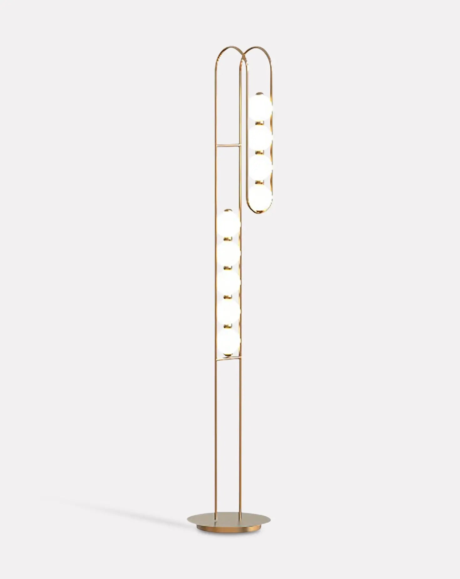The J Gold Standing Lamp