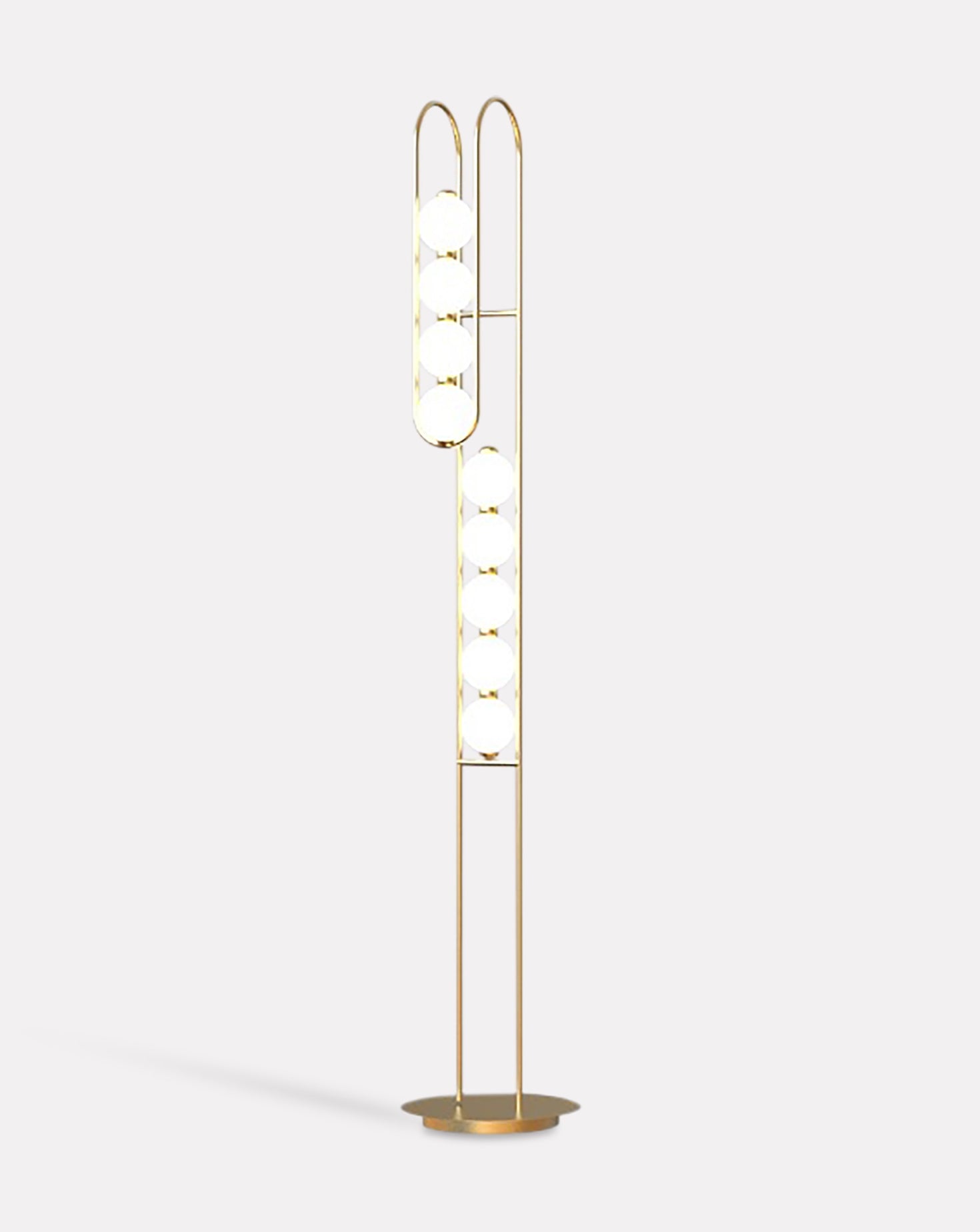 The J Gold Standing Lamp