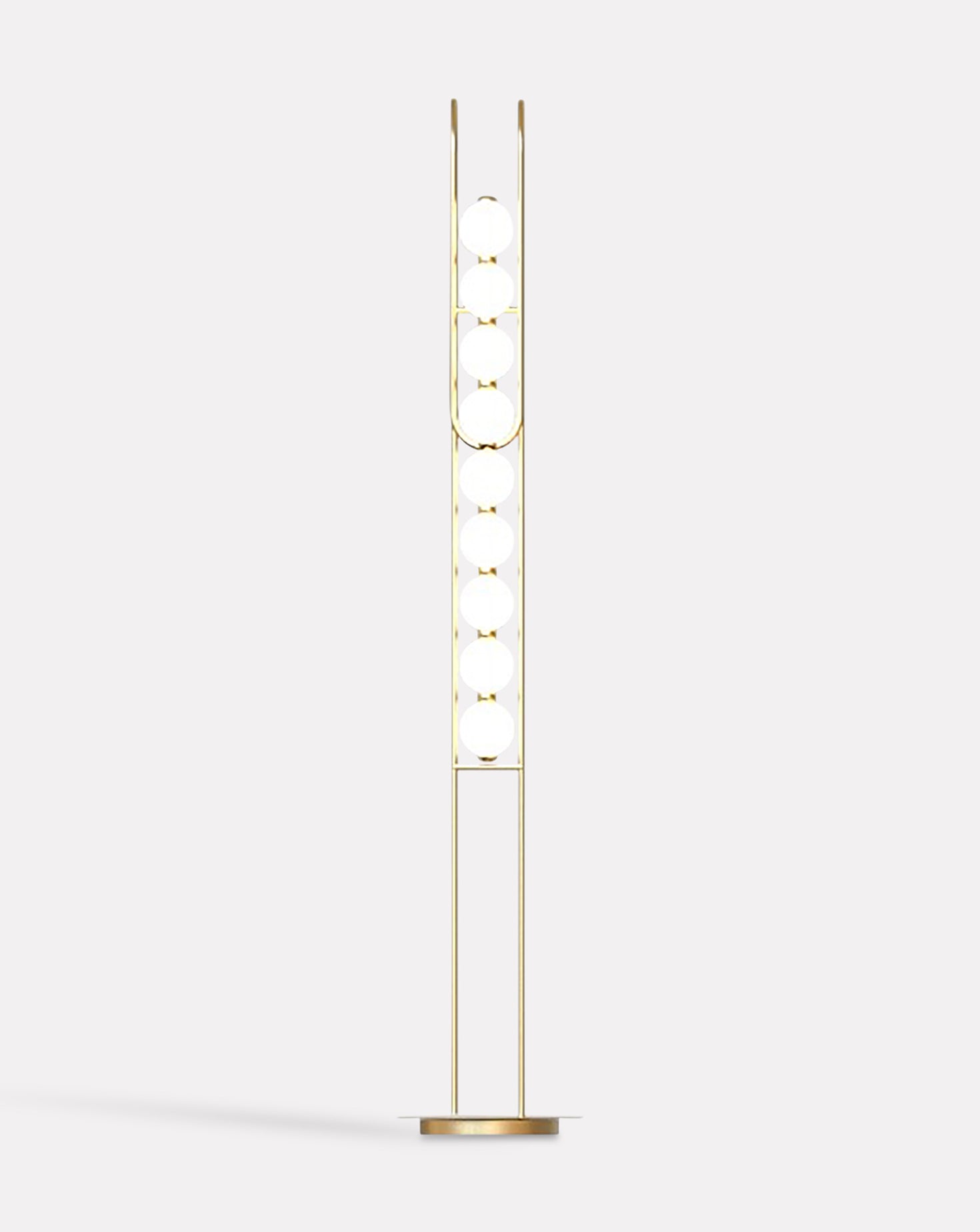 The J Gold Standing Lamp
