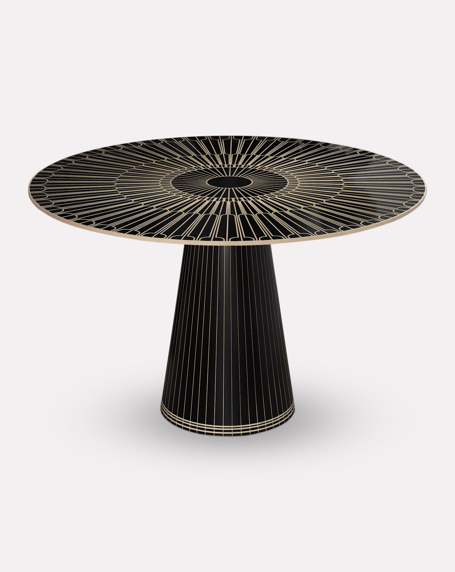 The Metropolis Revisited Nero Dining Table