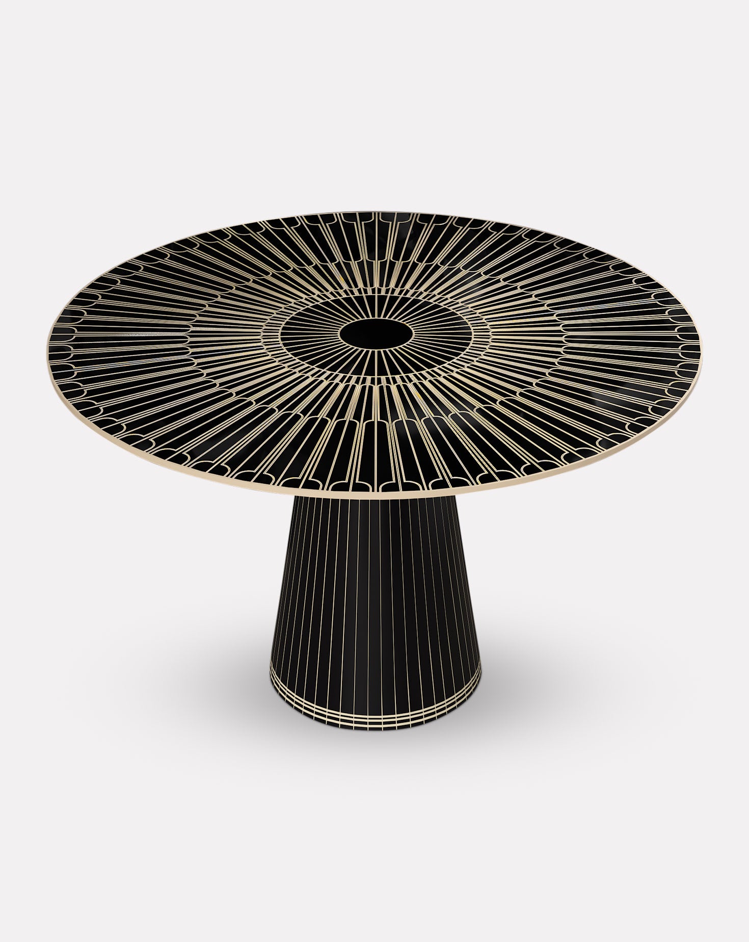 The Metropolis Revisited Nero Dining Table
