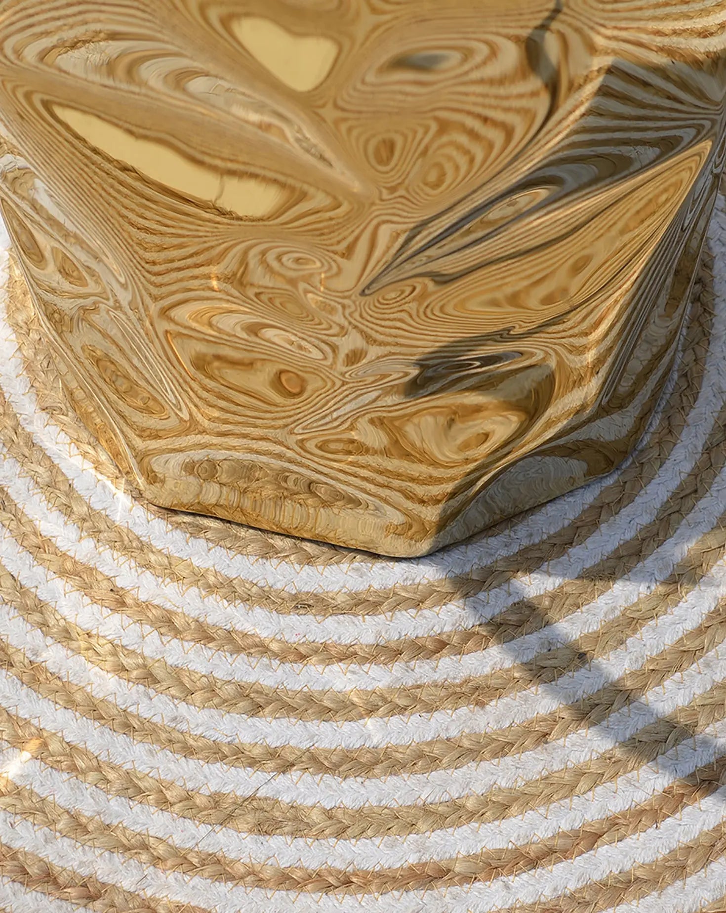 Tronco Oro Side Table Nitush - Aroosh